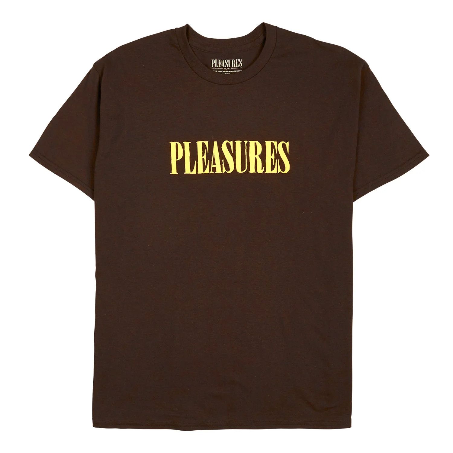 Pleasures Pleasures Men Tickle Logo T-Shirt Brown Size US S / EU 44-46 / 1 - 1 Thumbnail
