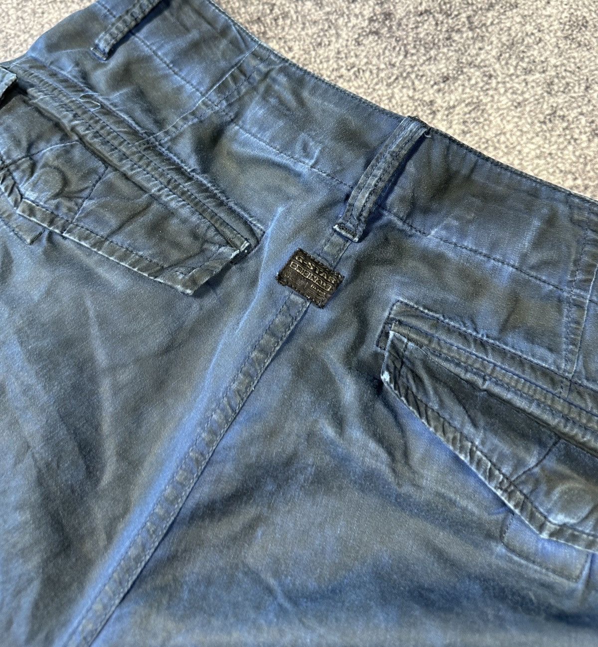 G-Star Y2K G Star Raw Cargo Shorts Streetwear Rare USA S 30 VTg Size US 30 / EU 46 - 3 Thumbnail