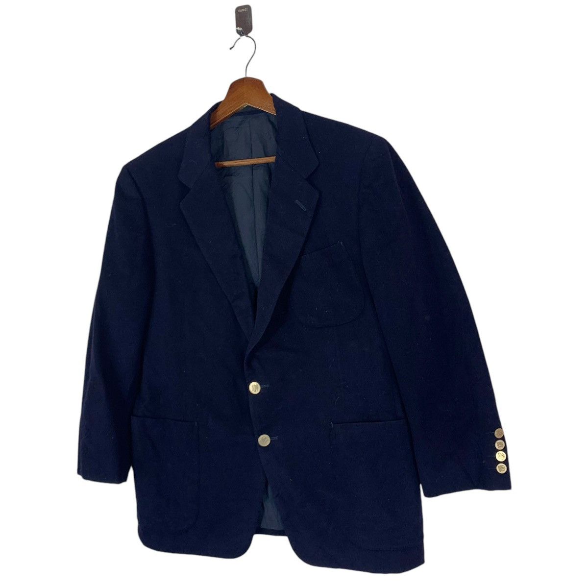 Burberry × Burberry Prorsum 🔥🔥VINTAGE BURBERRYS OF LONDON GOLD BUTTON COAT Size US M / EU 48-50 / 2 - 2 Thumbnail
