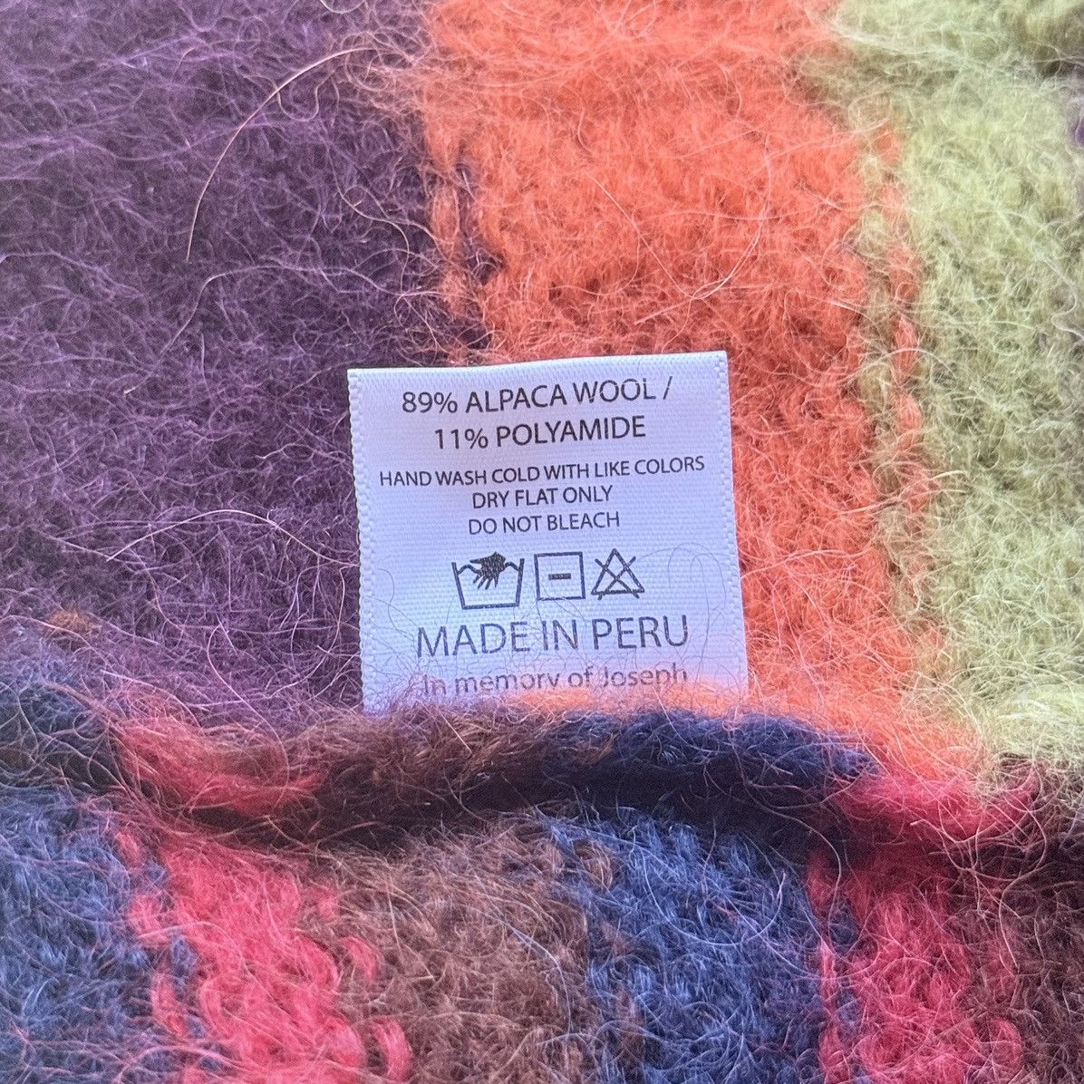 Brain Dead Brain Dead Knitwear Striped Alpaca Cardigan – Size S Size US S / EU 44-46 / 1 - 5 Thumbnail