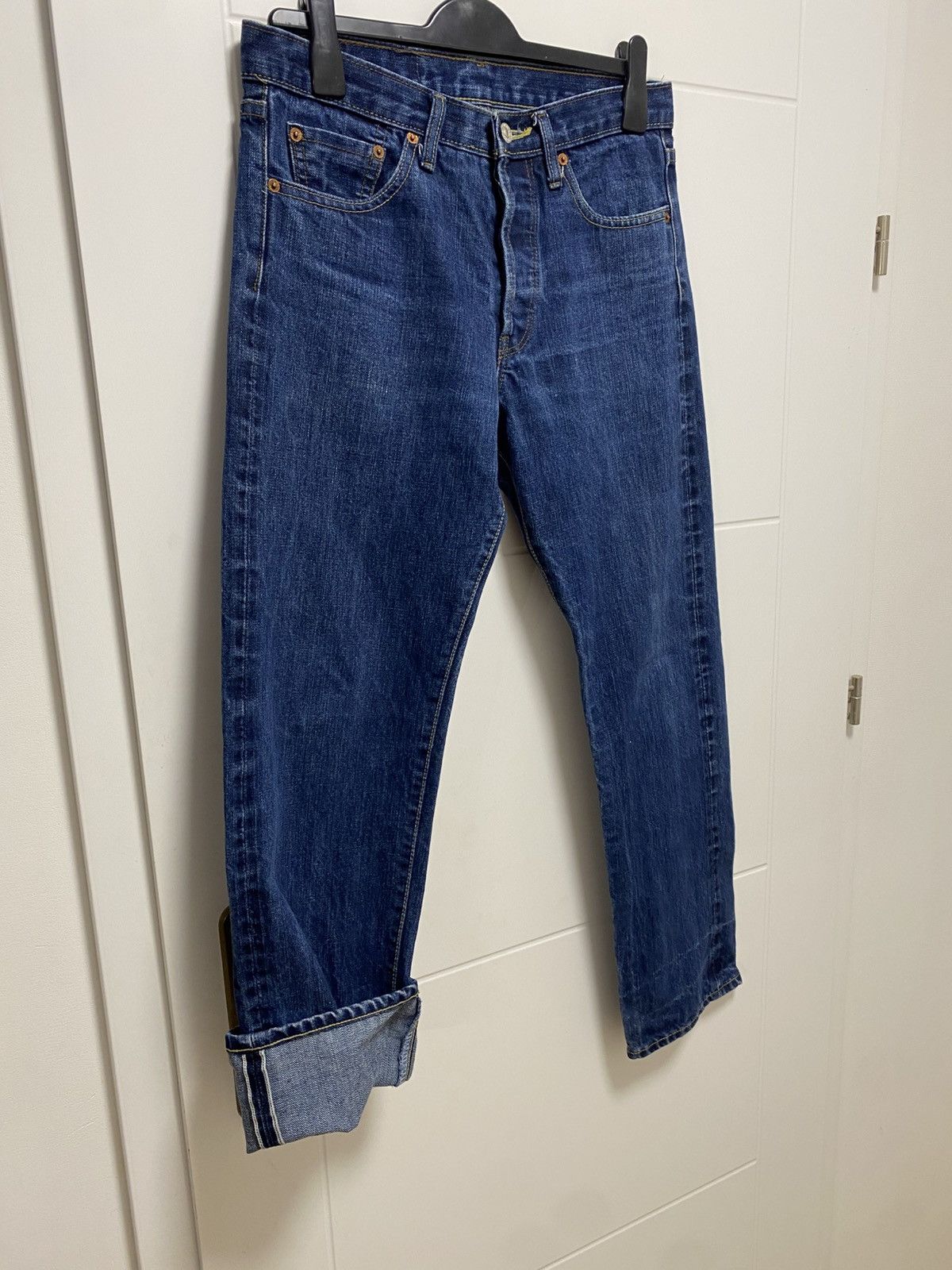 Levi's Vintage Clothing Levi’s jeans big E USA Japan selvedge 501-0657 501z 501xx Size US 32 / EU 48 - 14 Thumbnail