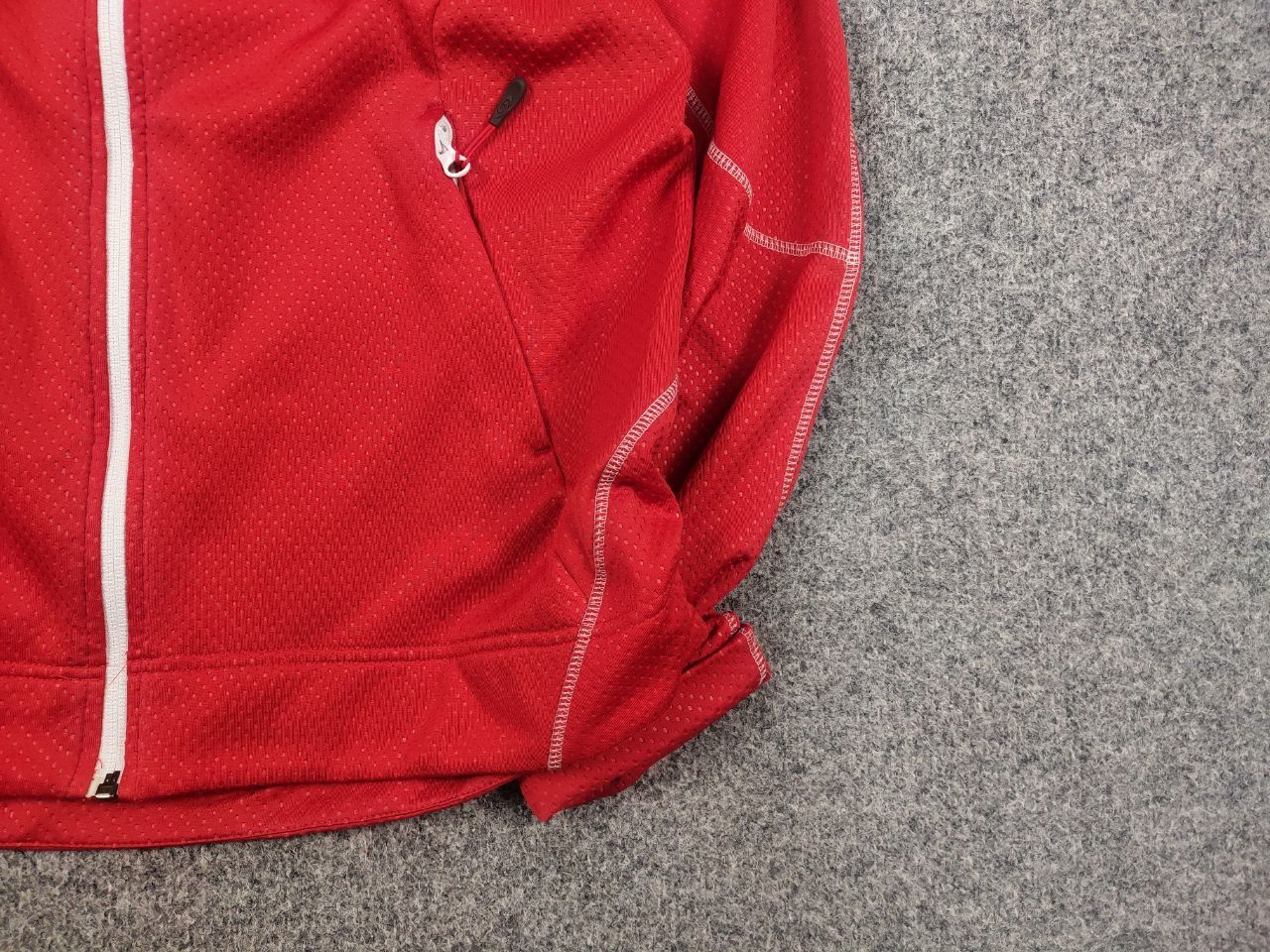 Salomon Vintage Salomon Acti Logo Zip Red Fleece Long sleeve Size US L / EU 52-54 / 3 - 6 Thumbnail