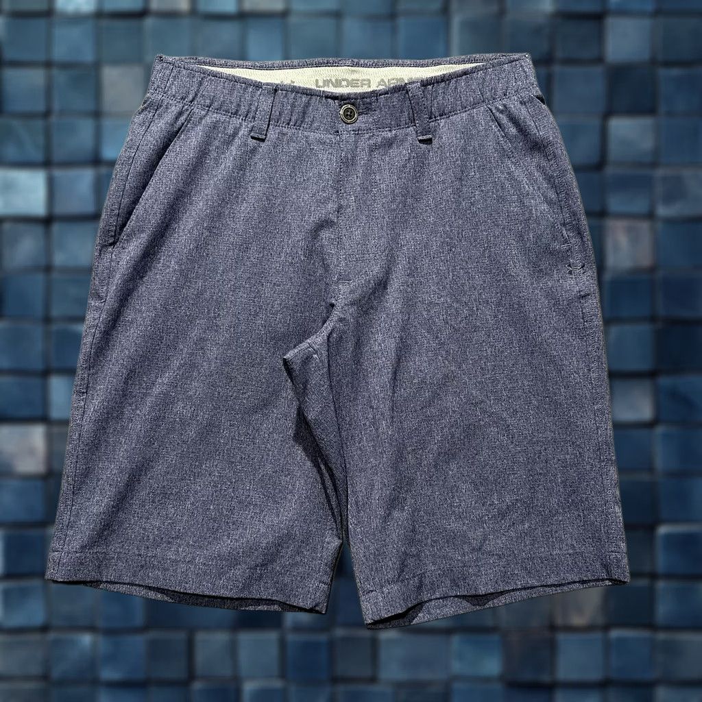 Under Armour Under Armour Shorts Mens 32 Blue Vented Match Play 10" Golf Performance Stretch Size US 32 / EU 48 - 1 Thumbnail