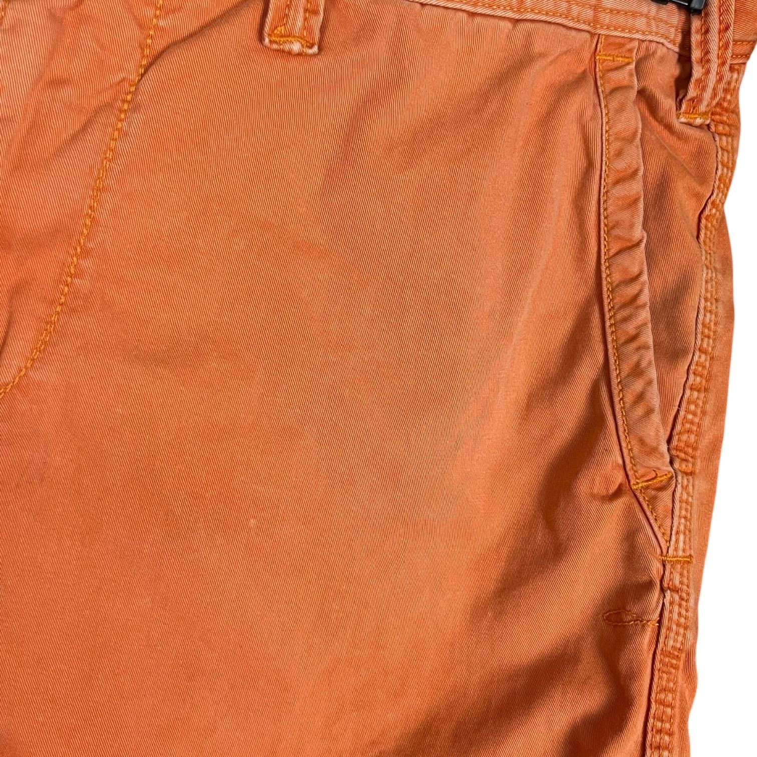Polo Ralph Lauren Y2K Polo Men's Distressed Orange Shorts - Size 36 / 9" Size US 36 / EU 52 - 2 Thumbnail