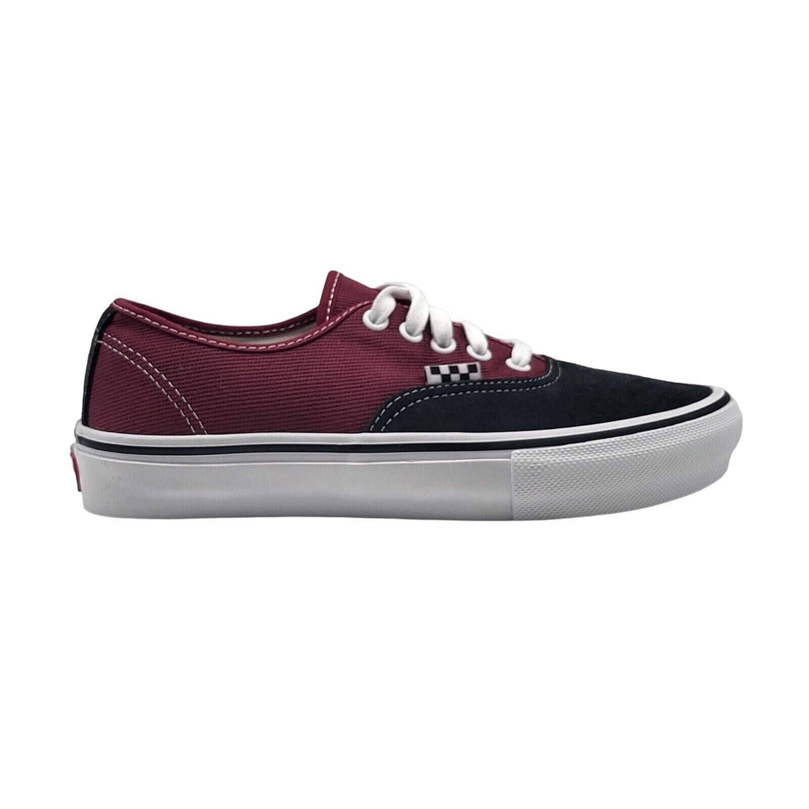 Vans Vans Skate Authentic Pomegrante Burgundy Mens Size 7 Size US 7 / EU 40 - 1 Thumbnail