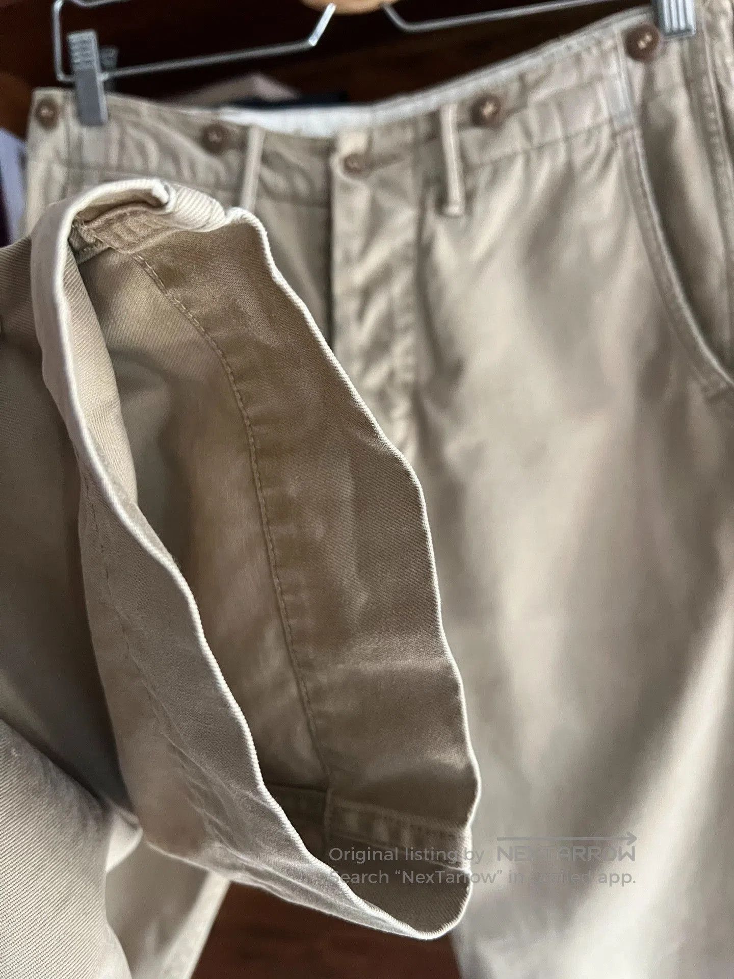 RRL Ralph Lauren RRL Double RL Khaki Cargo Pants. Size US 28 / EU 44 - 3 Thumbnail