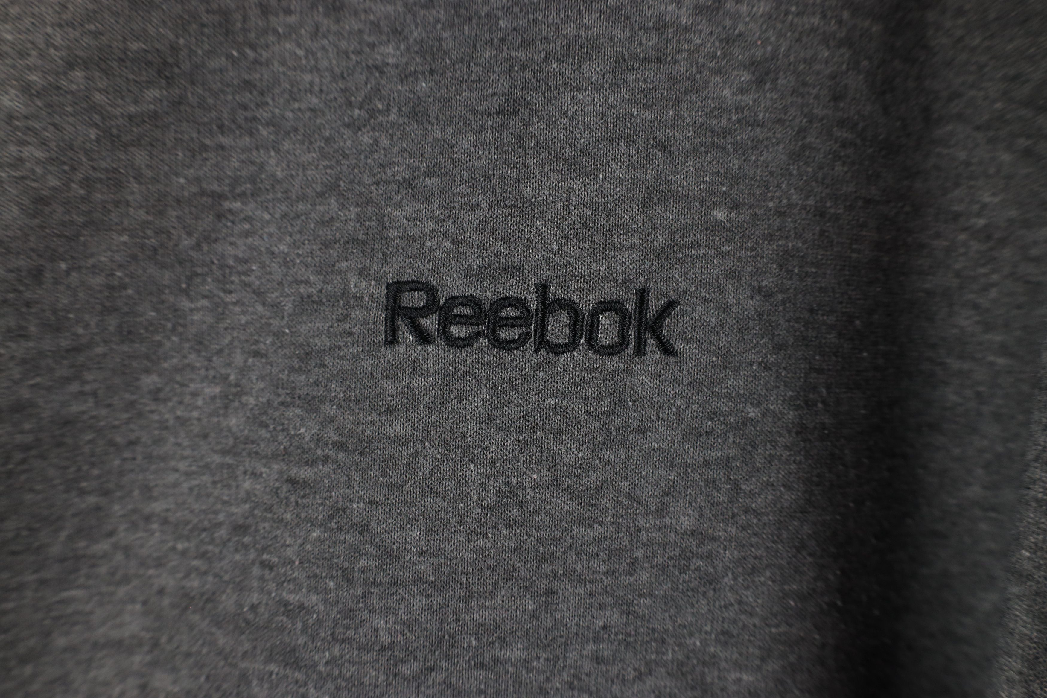 Reebok × Vintage Vintage Reebok Spell Out Crewneck Sweatshirt Heather Gray Size US XXL / EU 58 / 5 - 4 Thumbnail