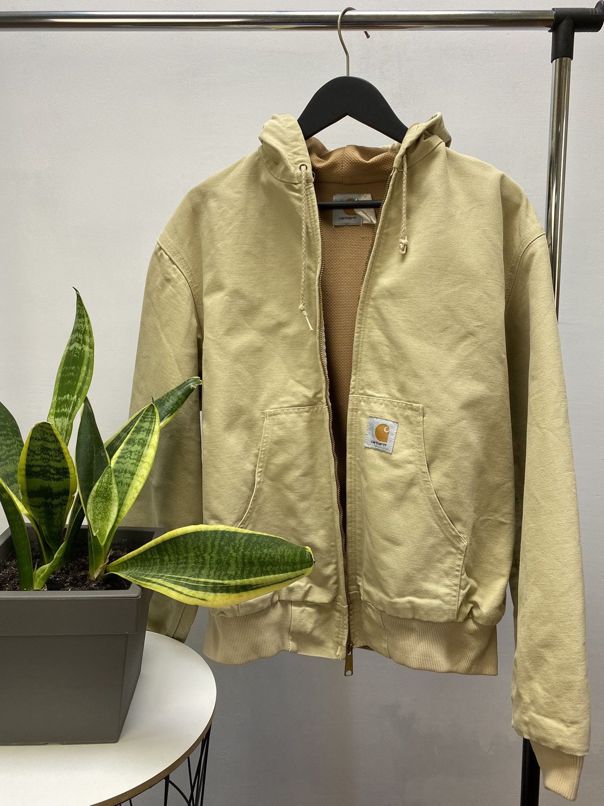 Carhartt × Vintage Y2K Carhartt Hooded Jacket / Coat - Hype Vintage Size US L / EU 52-54 / 3 - 23 Thumbnail