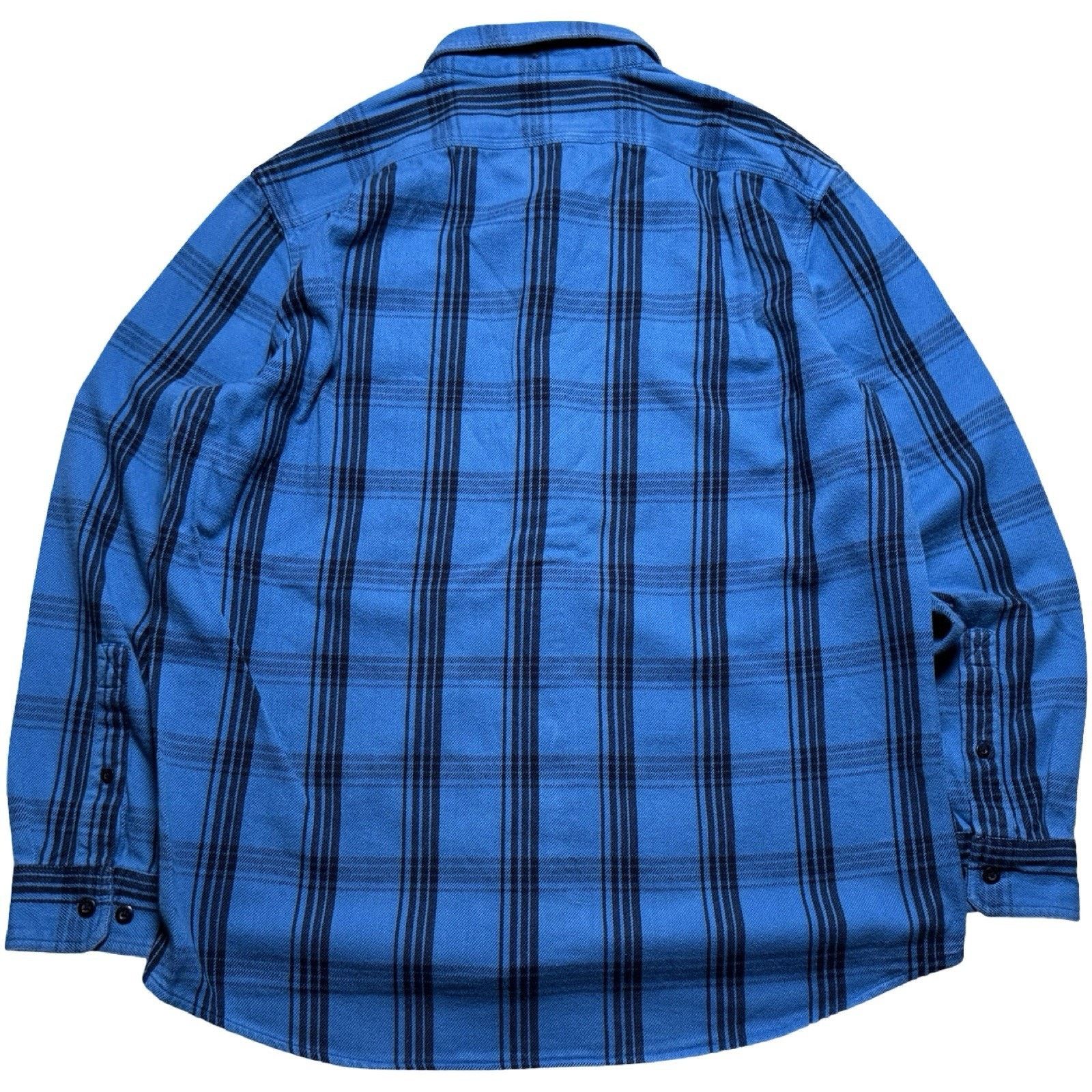 L.L. Bean LL Bean Button Shirt Mens L Blue Plaid Fleece Lined Flannel Size US M / EU 48-50 / 2 - 6 Thumbnail