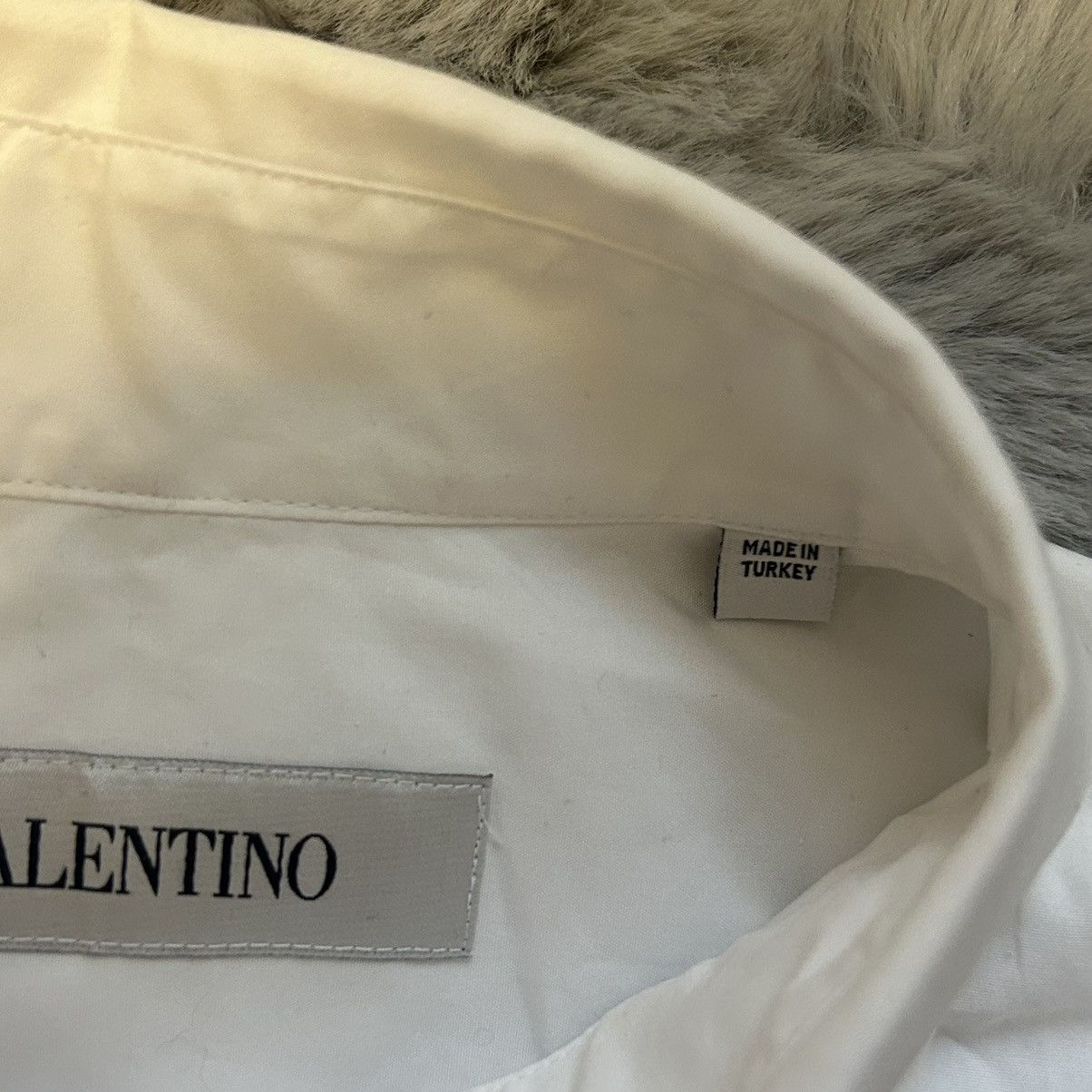 Valentino valentino white button shirt Size S / US 4 / IT 40 - 4 Thumbnail