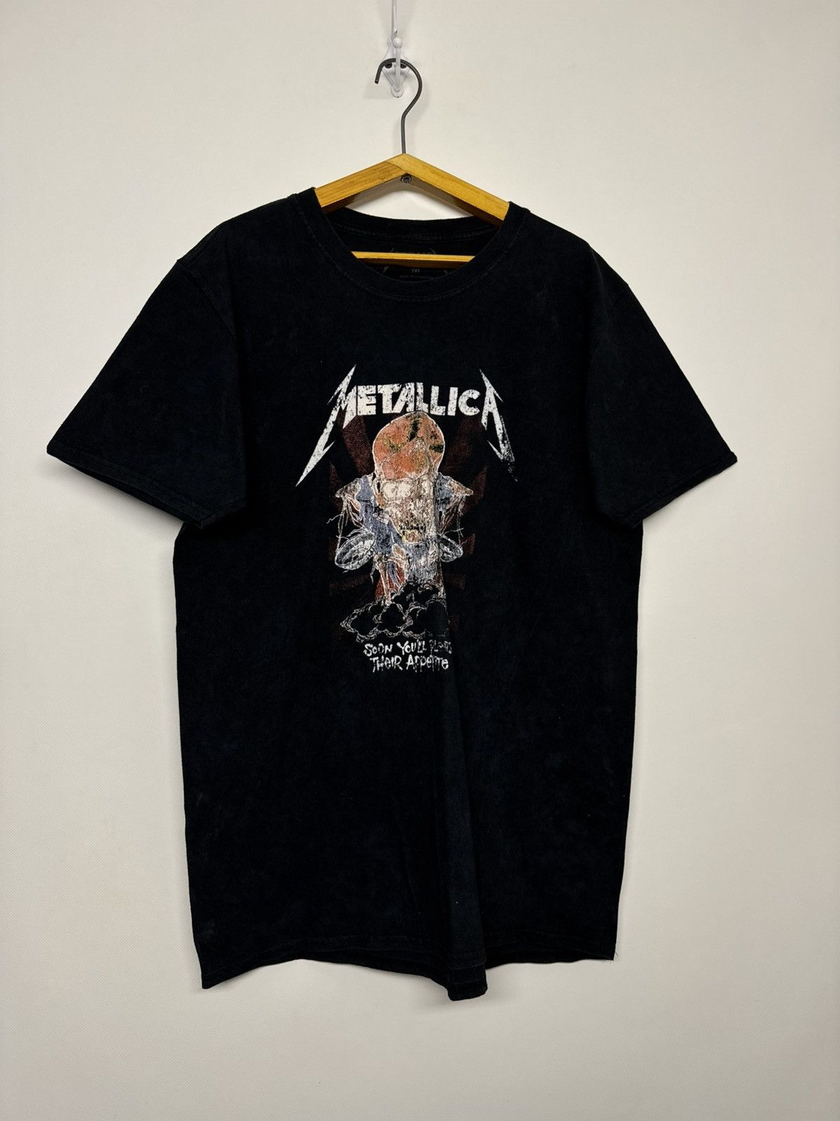 Metallica Vintage Y2k Metallica Black T-Shirt 2018 Size US M / EU 48-50 / 2 - 4 Thumbnail