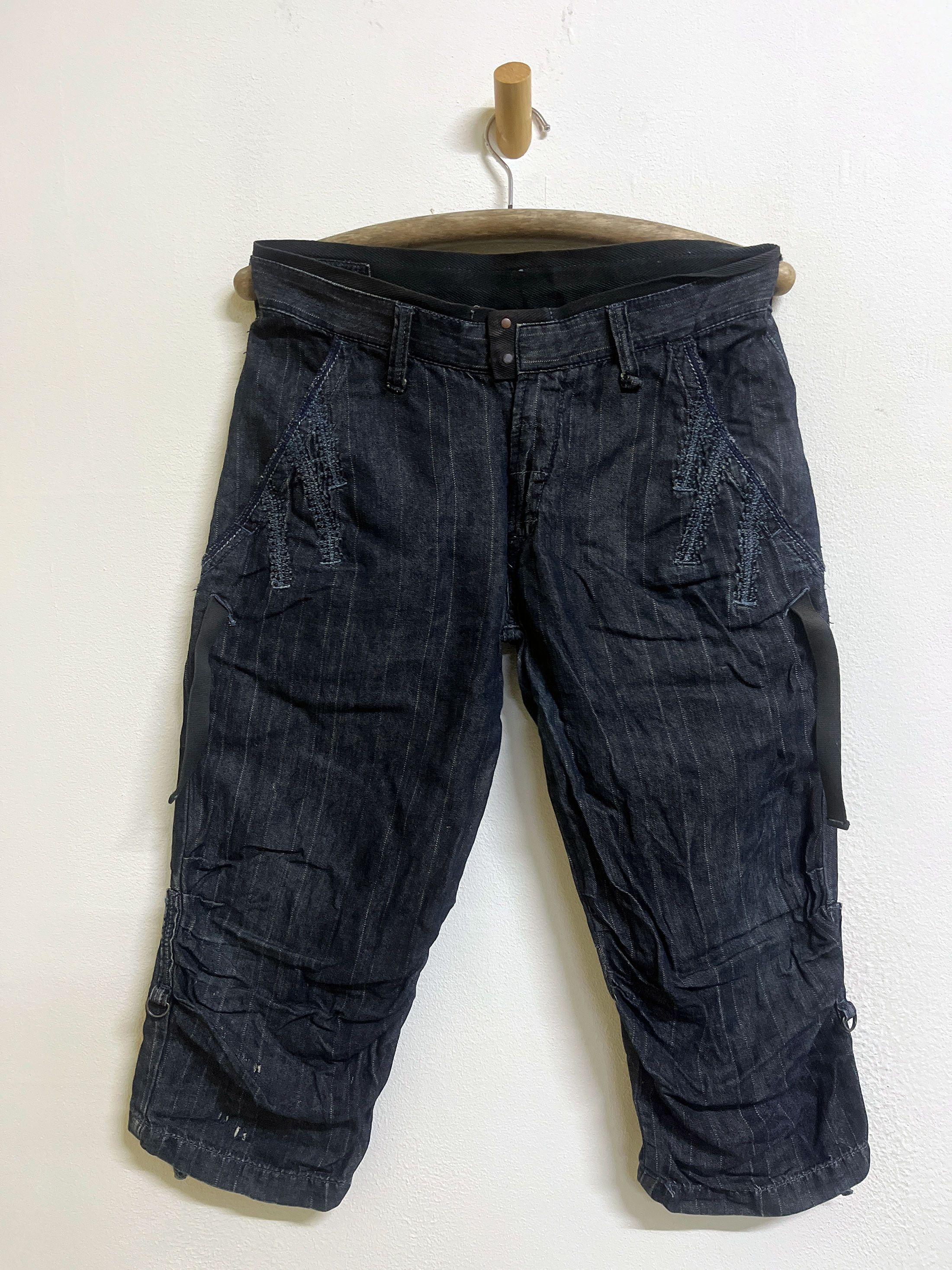 Marithe + Francois Girbaud Marithe Crafted Boro Shashiko Japan Styles Size US 32 / EU 48 - 1 Thumbnail