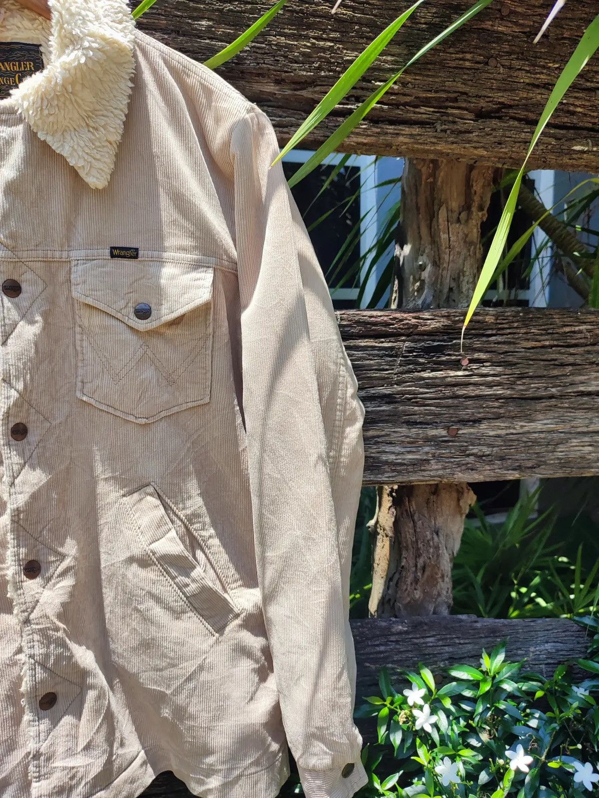 Wrangler Vintage Wrangler Wrange Coat Sherpa-Lined Corduroy Jacket Size US M / EU 48-50 / 2 - 5 Thumbnail