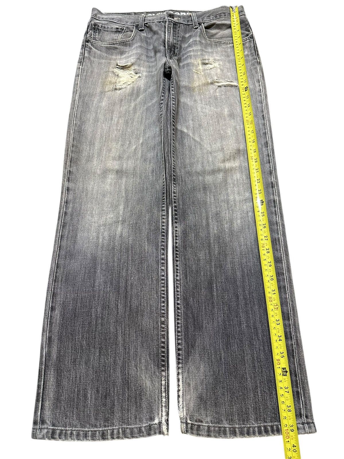 Levi's Vintage 90s Levis 502 Faded Wash Distress Style Loose Jeans Size US 32 / EU 48 - 13 Thumbnail