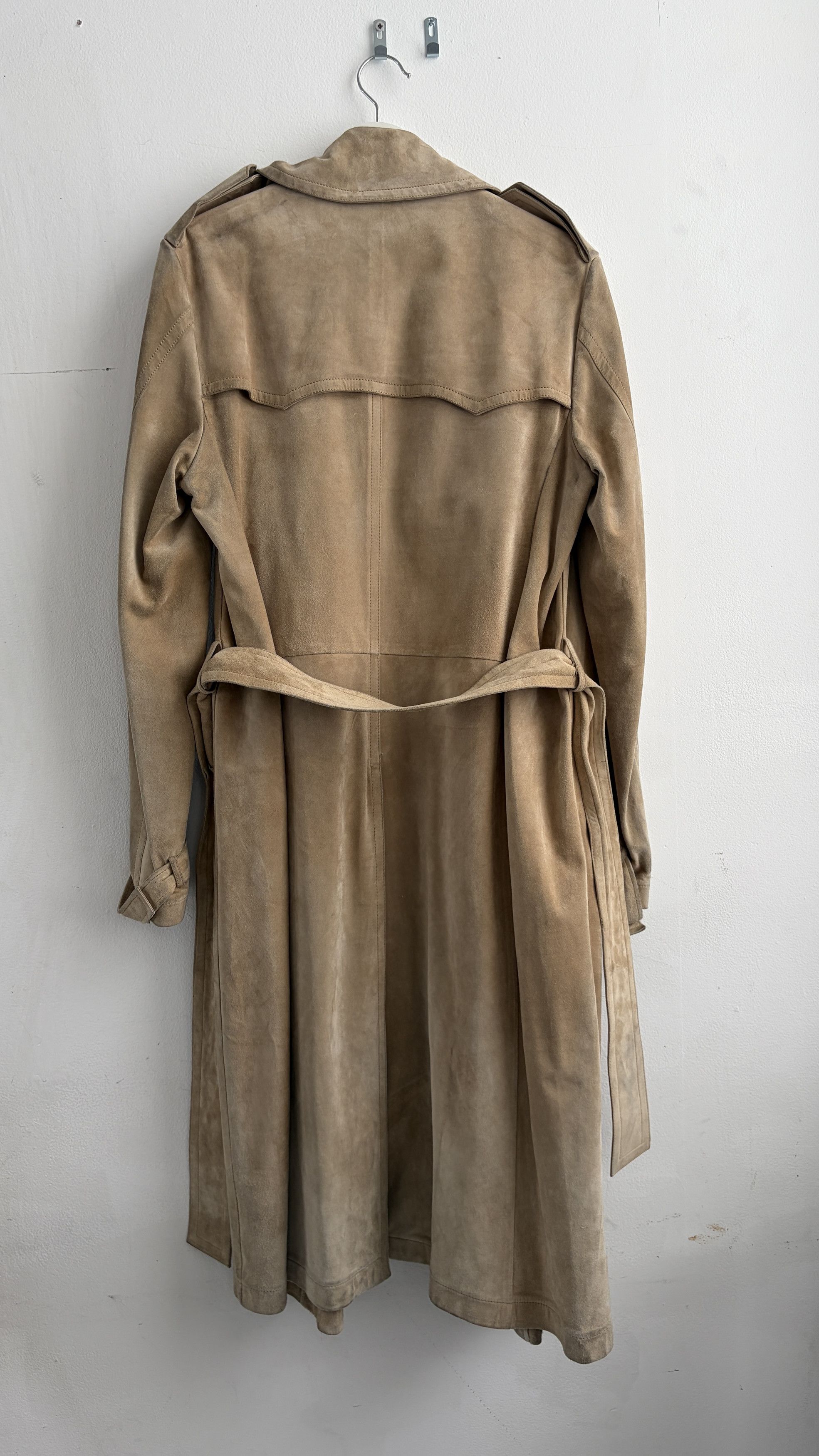 Gucci Tom Ford Gucci Beige Tan Suede Trench Coat, 48 Size US M / EU 48-50 / 2 - 10 Thumbnail