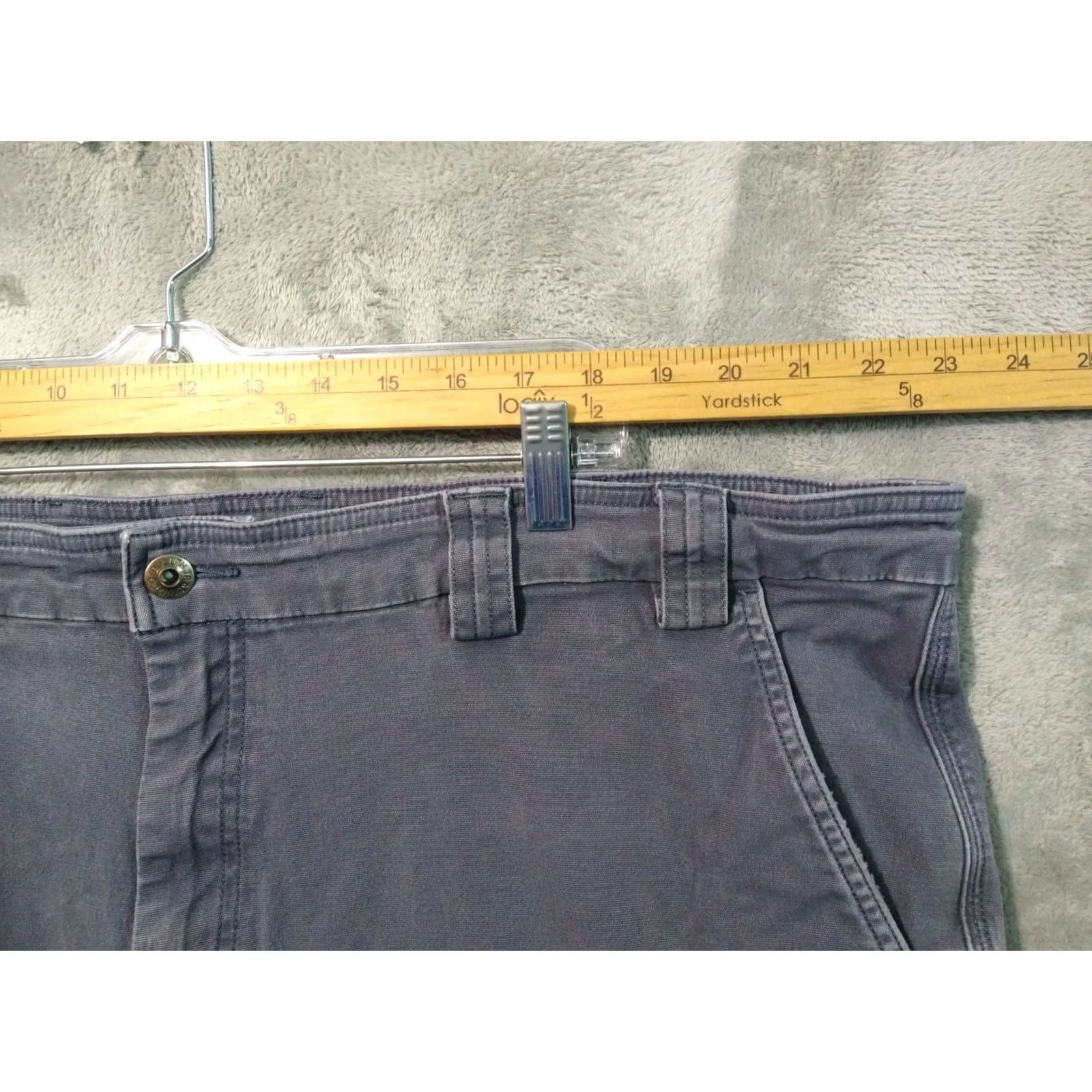 Duluth Trading Company Duluth Trading Co. Mens Cargo Shorts 48 x 12 Flex Fire Hose Stretch Lot of 2 Casual Workwear Outdoor Solid Multi Canvas Size US 32 / EU 48 - 3 Thumbnail