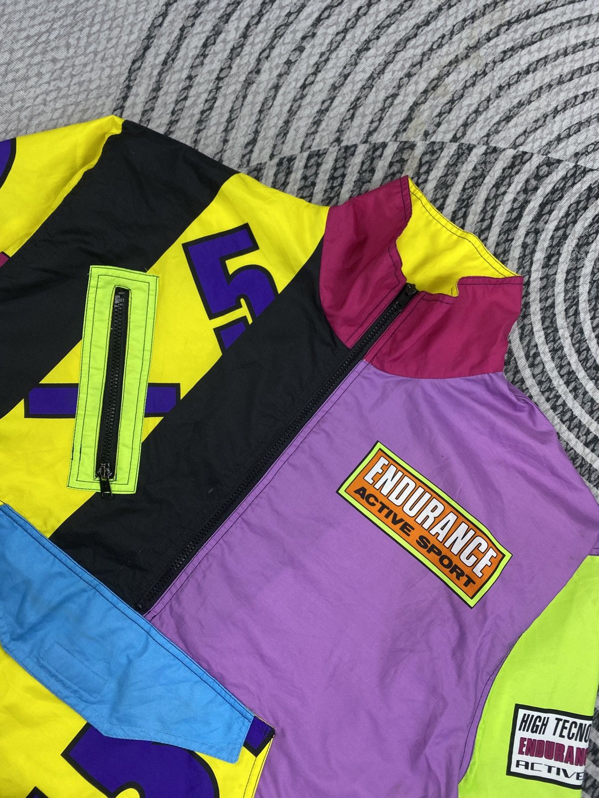 Japanese Brand 🔥Endurance Active Sport Multicolor Pullover Anorak Jacket Size US XL / EU 56 / 4 - 7 Thumbnail