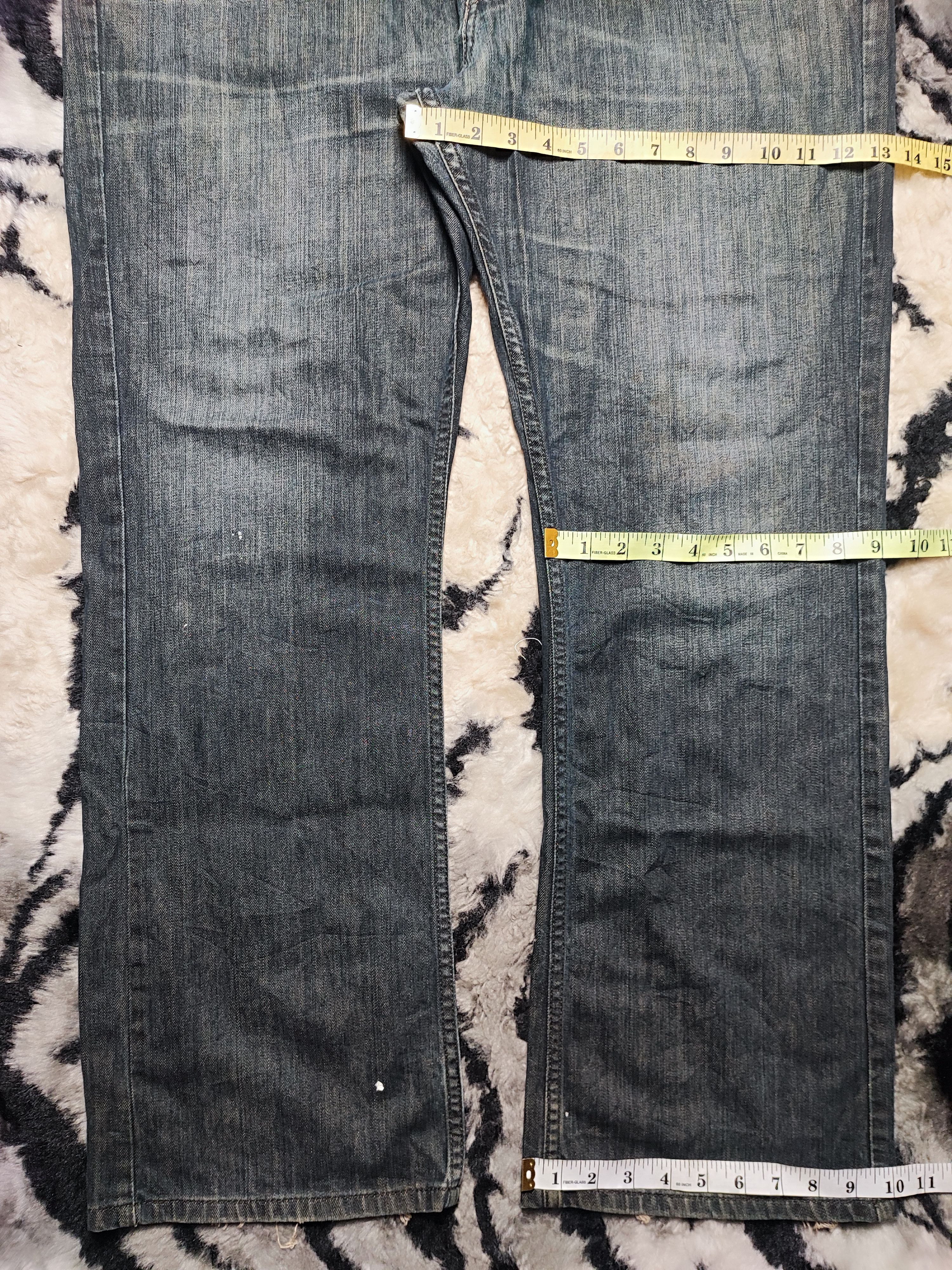 Levi's Vintage Levis 527 Slim Flared Bootcut Y2K SKATE 41x30 Size US 41 - 6 Thumbnail