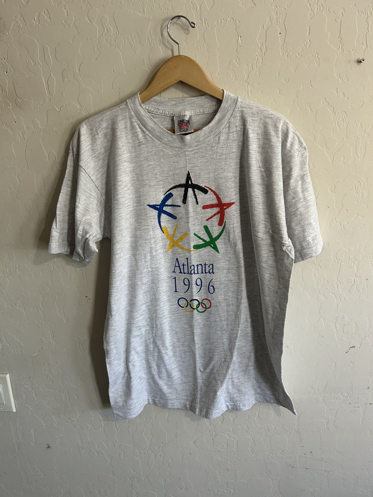 Vintage Vintage 1996 Olympics Shirt Size XL Size US XL / EU 56 / 4 - 1 Thumbnail