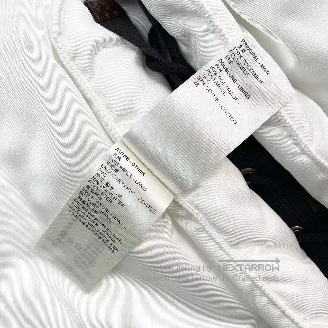 Louis Vuitton Louis Vuitton Black and white color-blocked down vest| Size XXS / US 00 / IT 34 - 6 Thumbnail