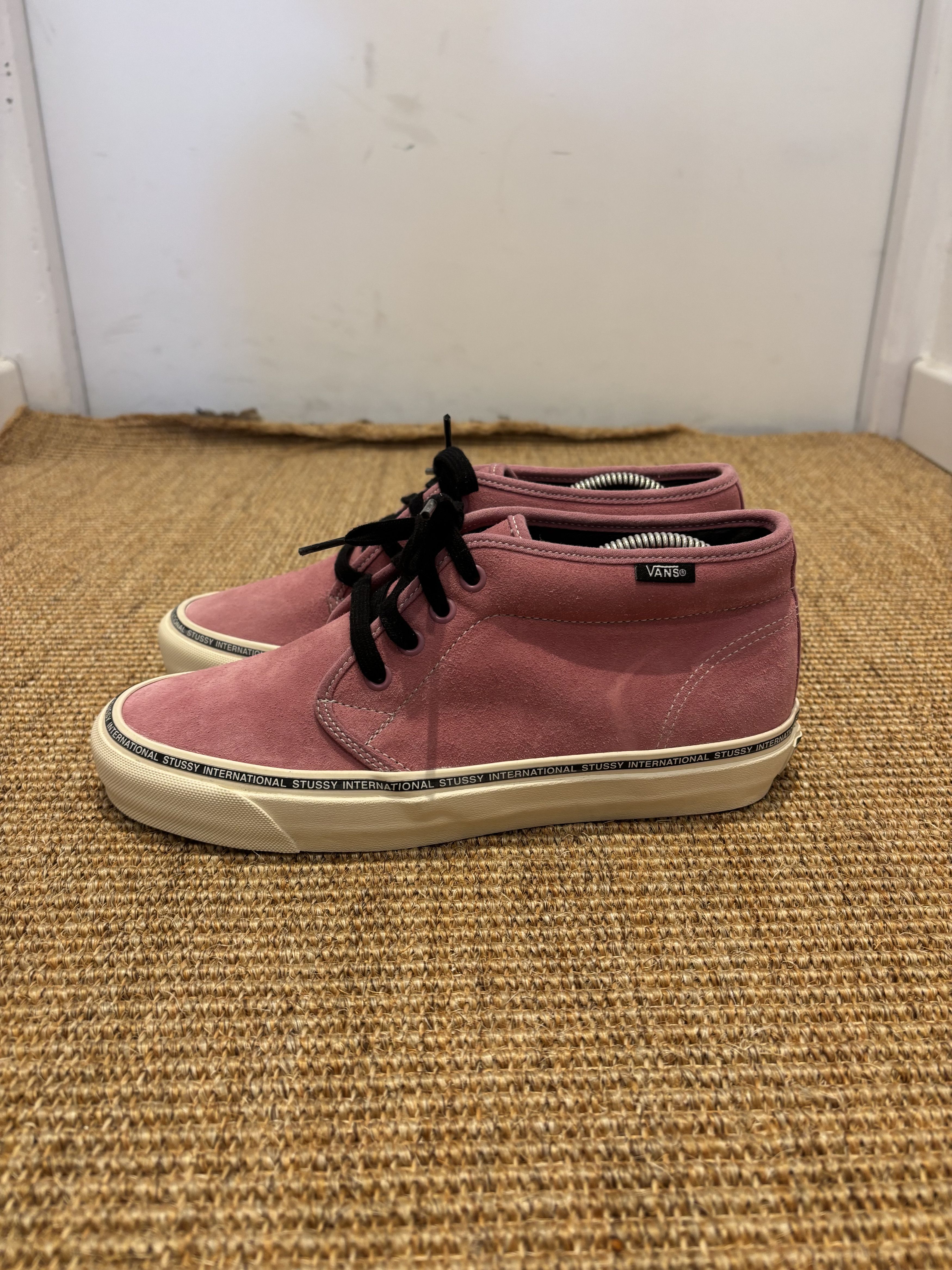 Vans Basket Stussy x Vans Chukka LX rose en tbe Size US 7.5 / EU 40-41 - 3 Thumbnail
