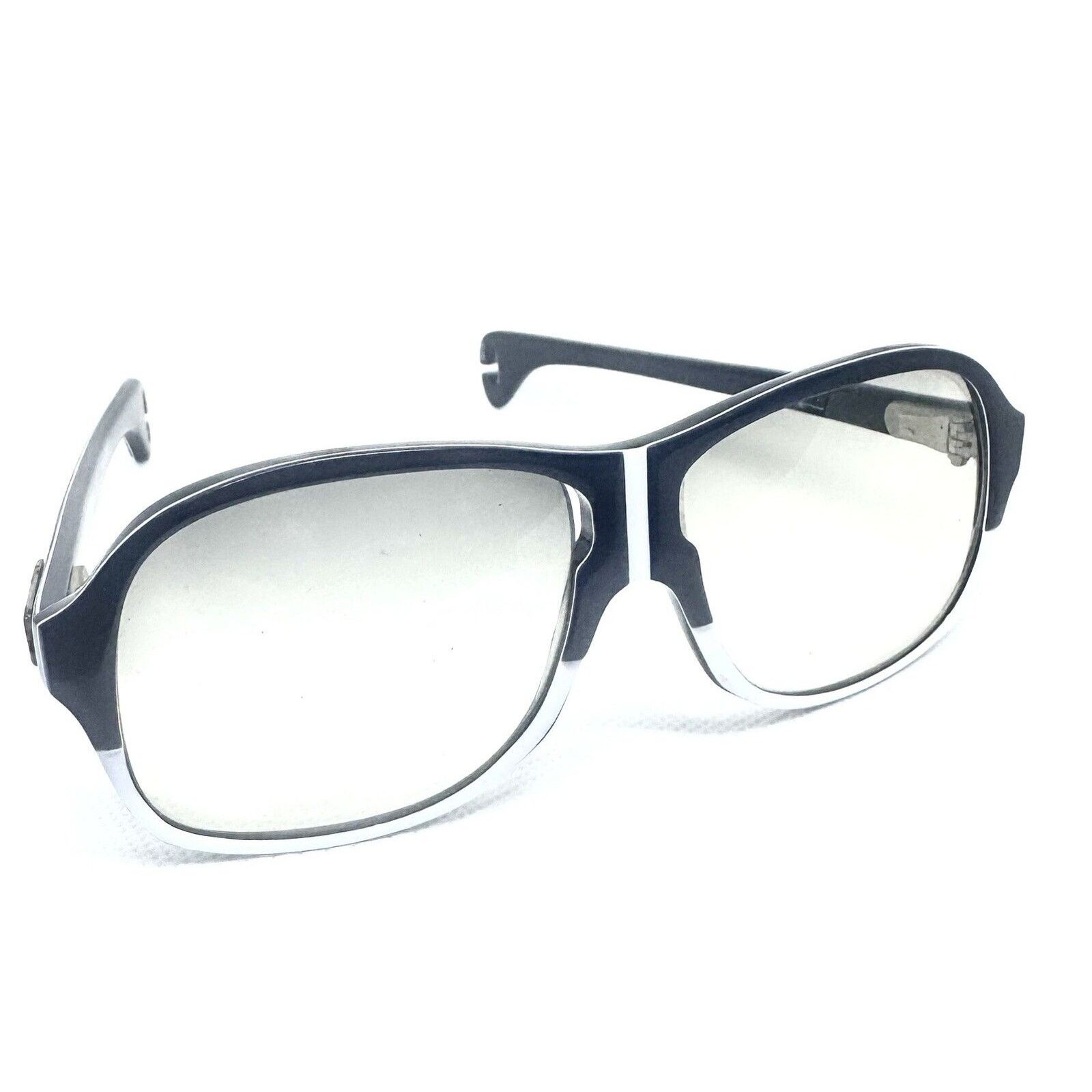 Other VINTAGE 1970 HUDSON OPTICS BJ-3 BLUE WHITE MOD AVIATOR RARE! Size ONE SIZE - 1 Thumbnail