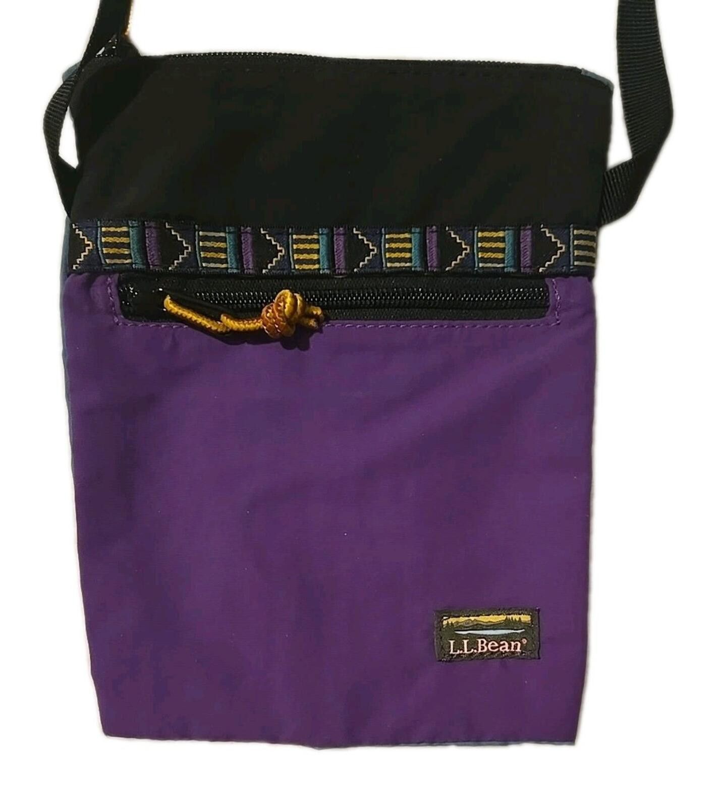 L.L. Bean NWOT LL Bean Mountain Classic Crossbody Bag Nylon Purple Size ONE SIZE - 2 Thumbnail