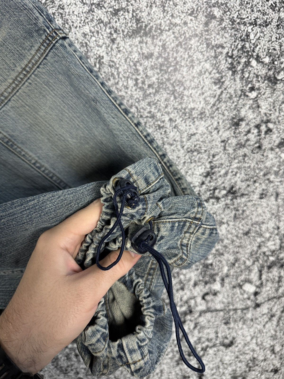 Neighborhood Vintage Neighborhood NYC Cargo Denim Pants Utility Techwear Size US 33 - 7 Thumbnail