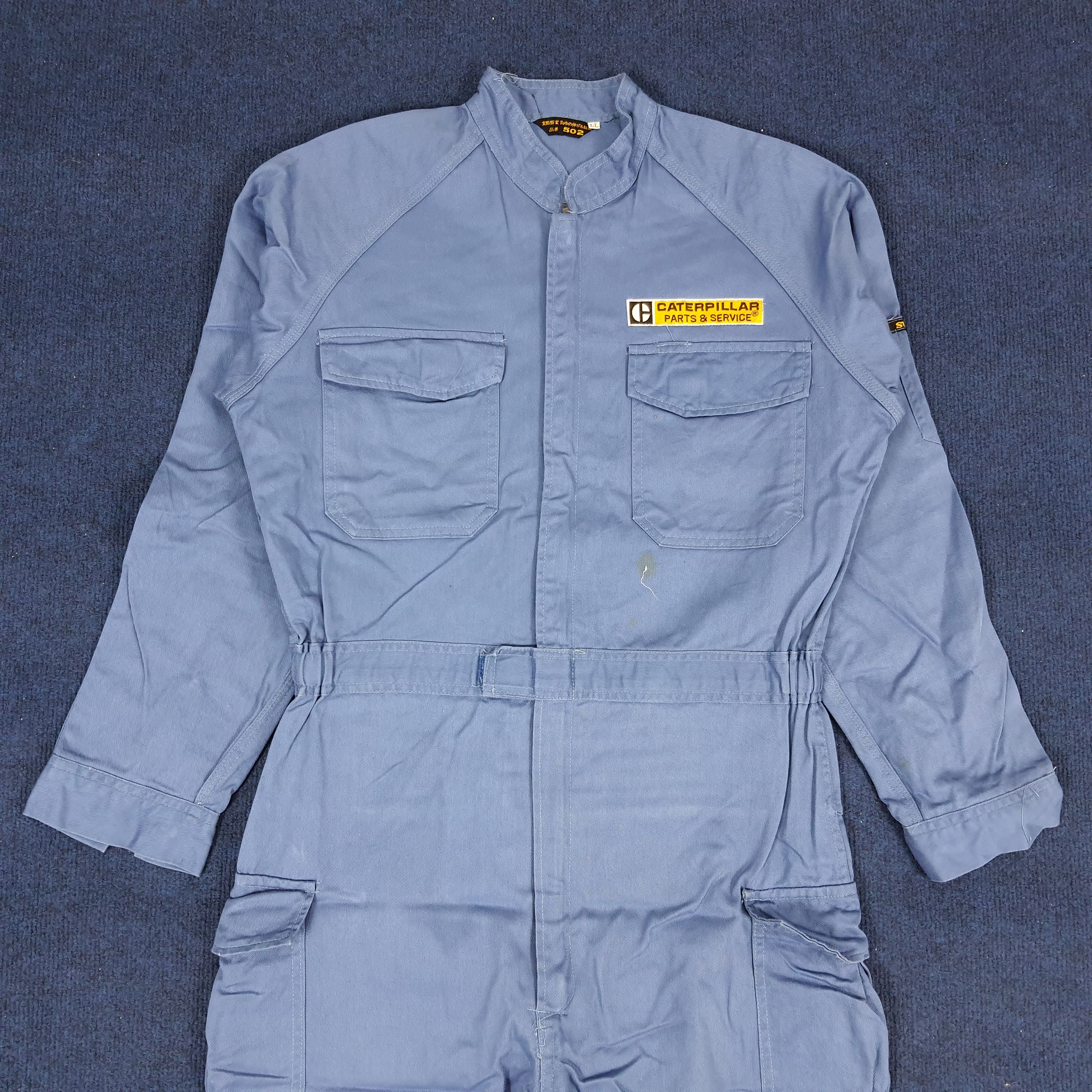Japanese Brand × Vintage Vintage Caterpillar Mitsubishi Japan Motorsports Coverall Size US M / EU 48-50 / 2 - 5 Thumbnail