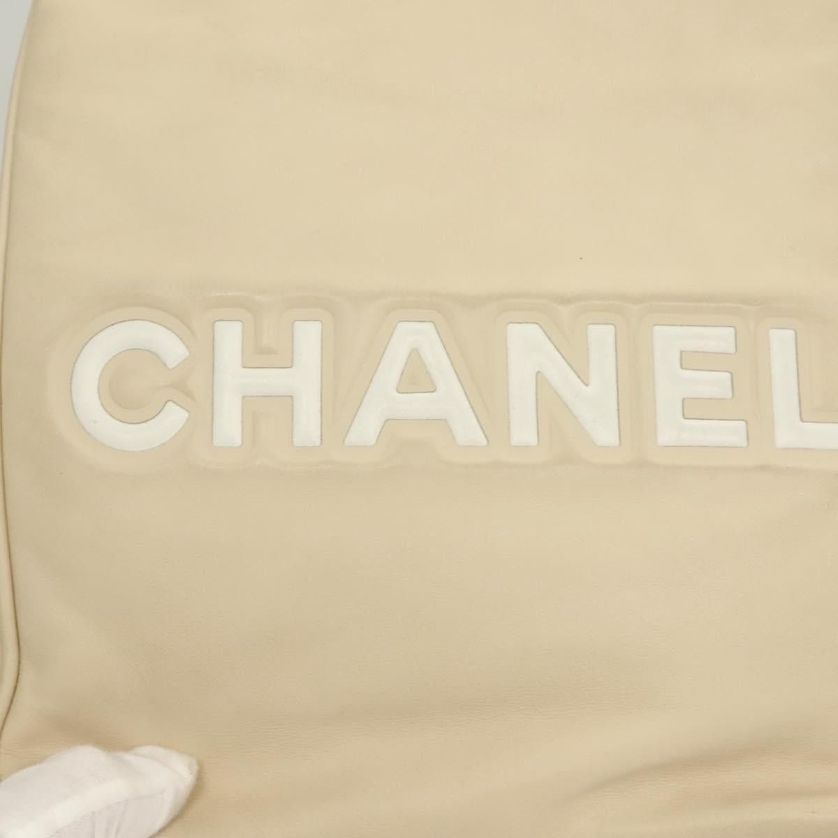 Chanel CHANEL Camelia Tote Bag Leather Beige CC Size ONE SIZE - 14 Thumbnail
