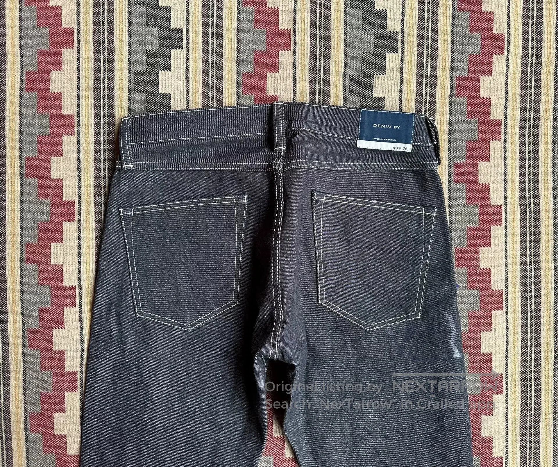 Vanquish denim by vanquish&fragment raw red ear jeans. Size US 30 / EU 46 - 4 Thumbnail