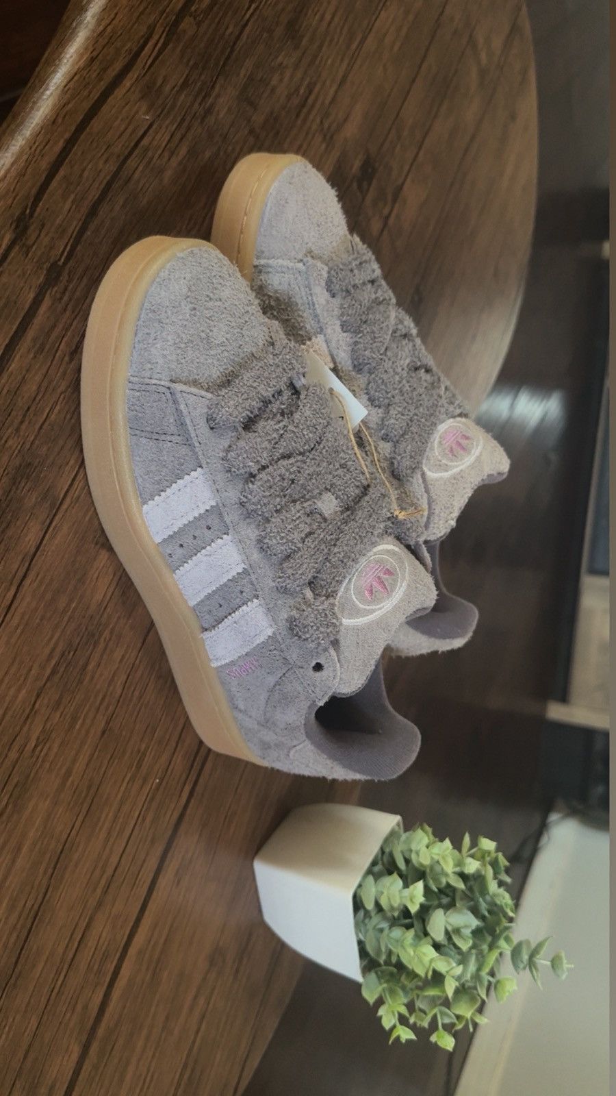 Adidas Adidas Campus 00’s Grey and Purple Women’s 6.5 Size US 6.5 / EU 39-40 - 2 Thumbnail