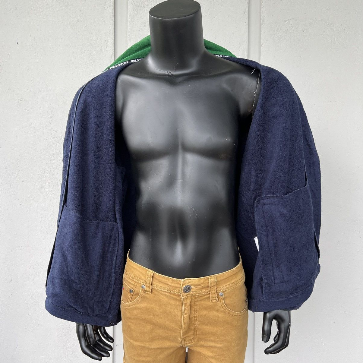 Polo Ralph Lauren Vintage Polo Sport Ralph Lauren Fleece Jacket Size US M / EU 48-50 / 2 - 3 Thumbnail