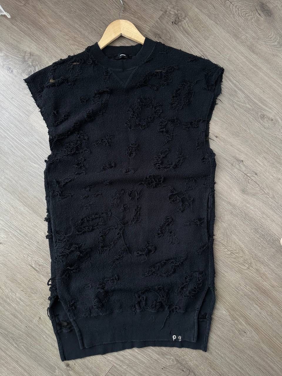 Diesel × Japanese Brand × Vintage Vintage Japanese Diesel Avant Garde Black Womesn Dress Size M / US 6-8 / IT 42-44 - 4 Thumbnail