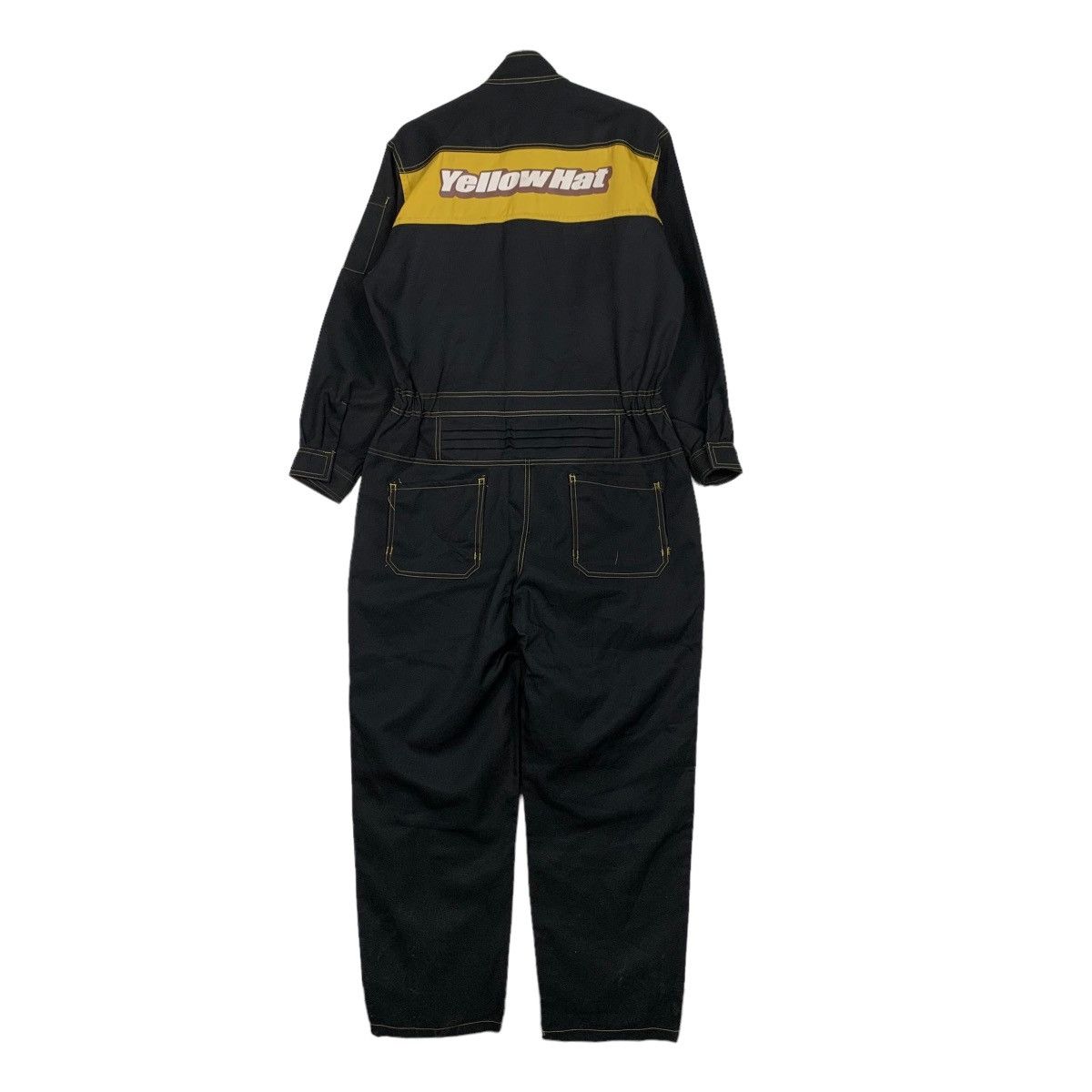 Japanese Brand YELLOWHAT BIG LOGO COVERALL #0324-C14 Size US 36 / EU 52 - 1 Thumbnail