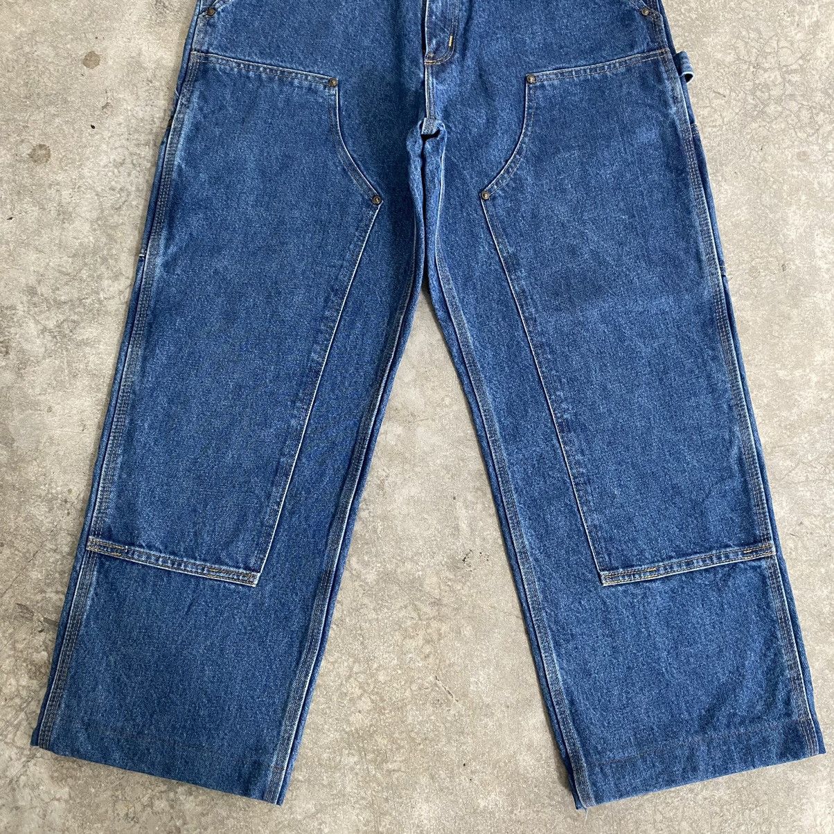Carhartt Vintage Carhartt Double Knee Carpenter Denim Jeans Size US 31 - 3 Thumbnail