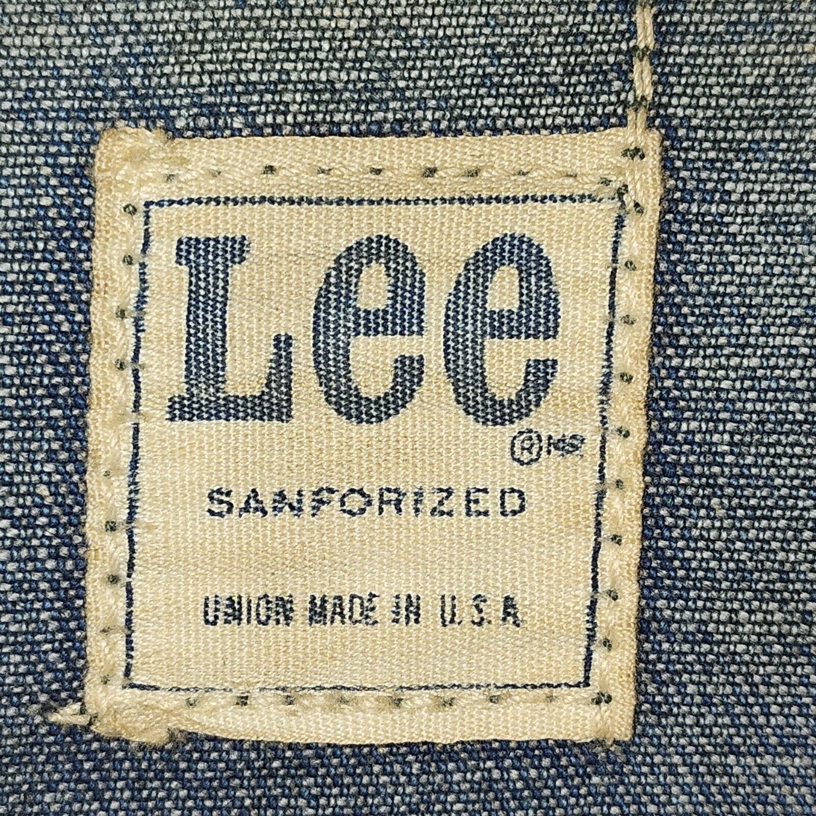 Lee Rare Lee 91-J vintage sanforized union denim chore 60 Size US L / EU 52-54 / 3 - 9 Thumbnail