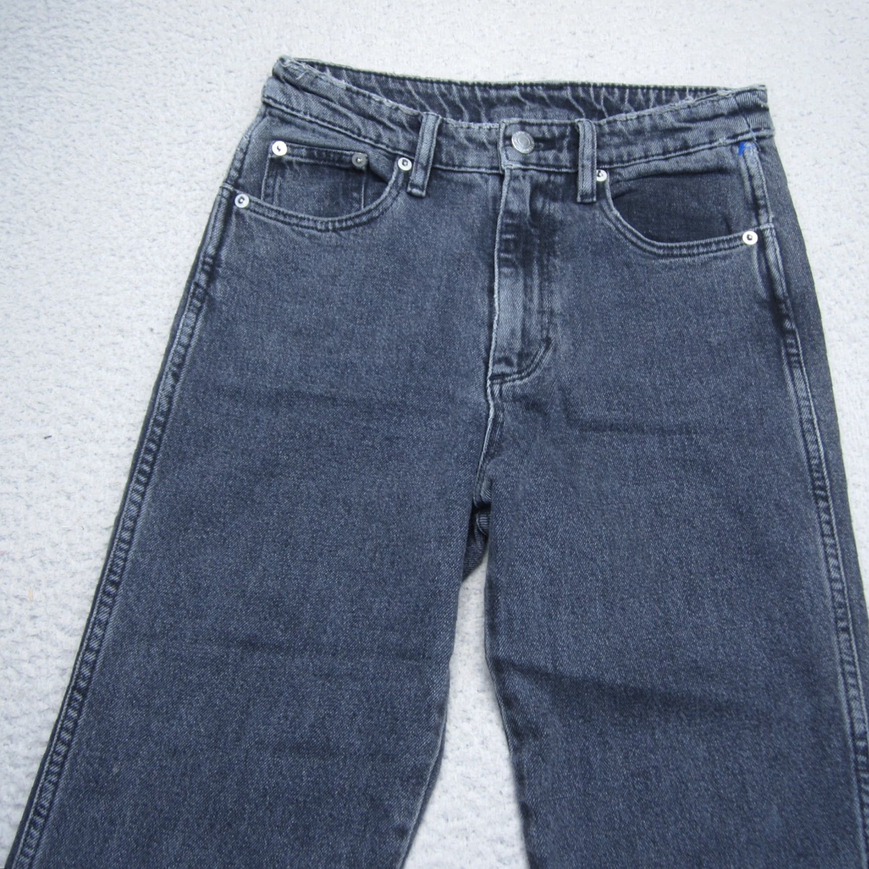 Simon Miller Simon Miller Jeans Women 26 Black Straight Faded Dark Wash Denim Jeans Women 26 Black Straight Denim 5-Pocket Design Vintage? No Size 26" / US 2 / IT 38 - 2 Thumbnail