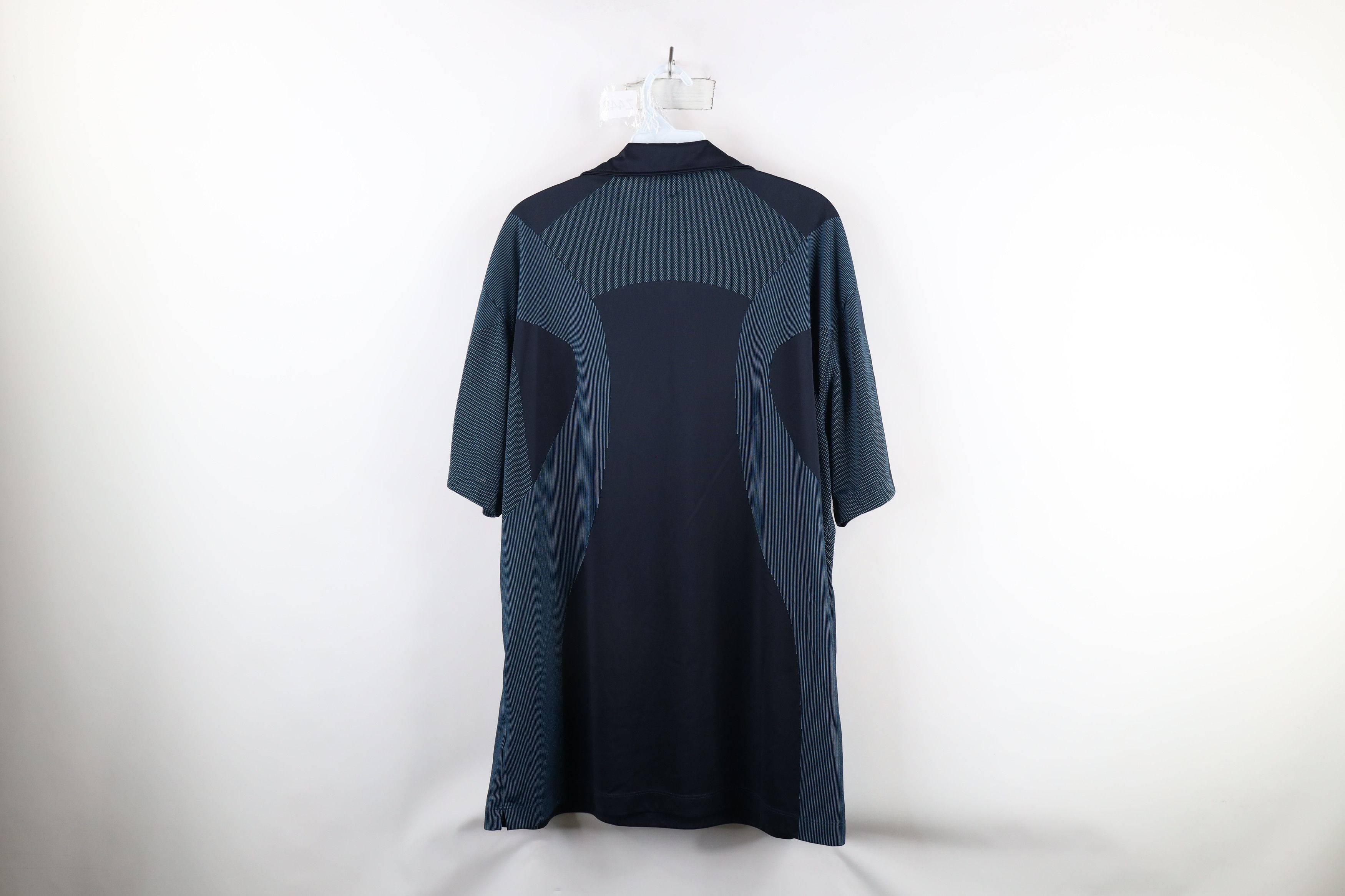 Nike × Vintage Vintage Nike Golf Scott Mini Swoosh Knit Half Zip Polo Shirt Size US XXL / EU 58 / 5 - 7 Thumbnail