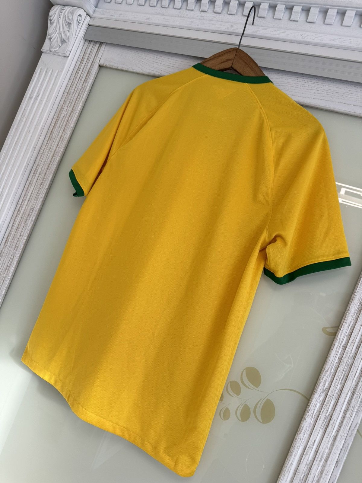 Nike Brazil 2014-2015 Home Soccer Jersey Football Shirt Kit Size US M / EU 48-50 / 2 - 6 Thumbnail