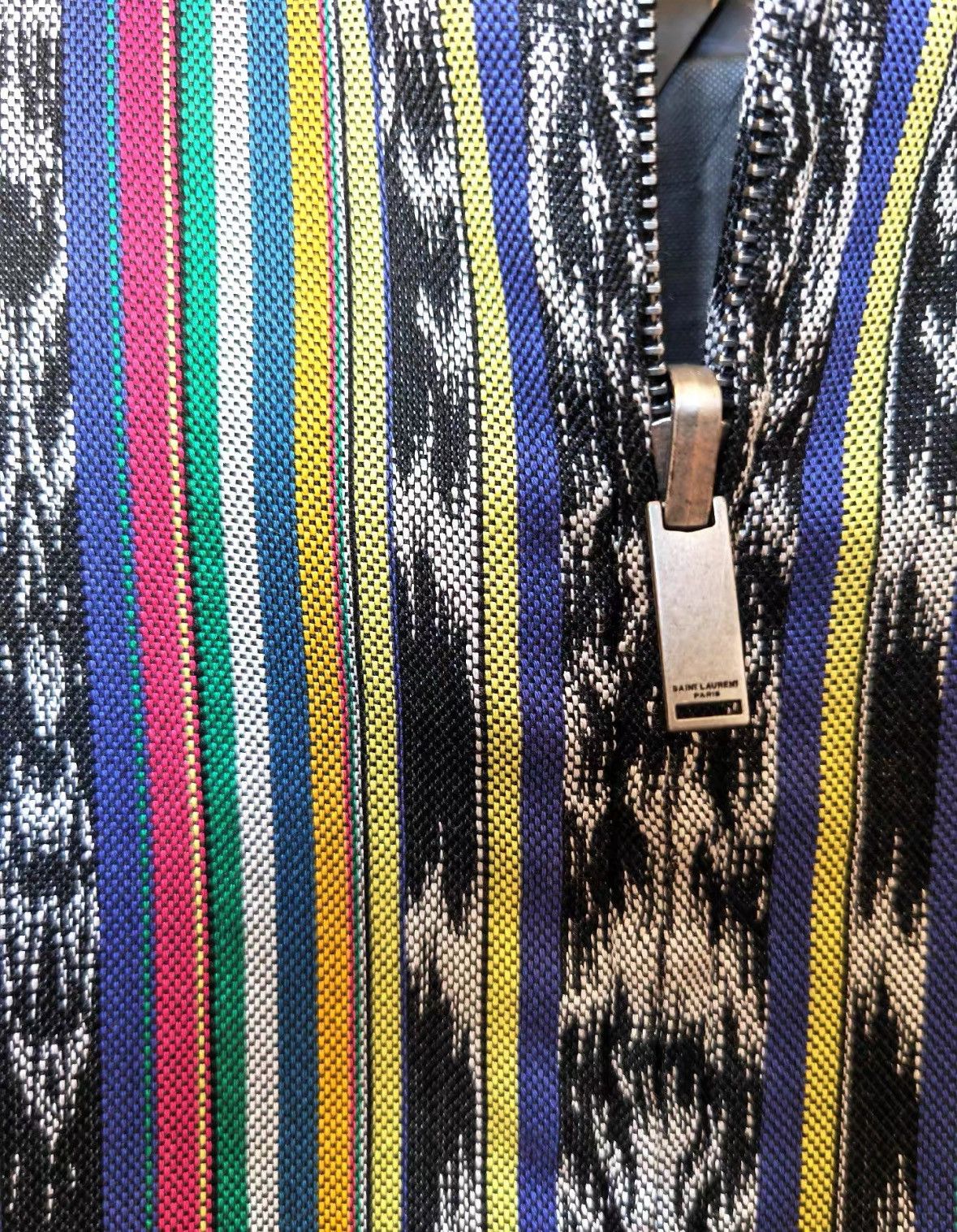 Saint Laurent Paris Saint Laurent Paris Saint Laurent Reversible Striped Jacke Size US M / EU 48-50 / 2 - 4 Thumbnail
