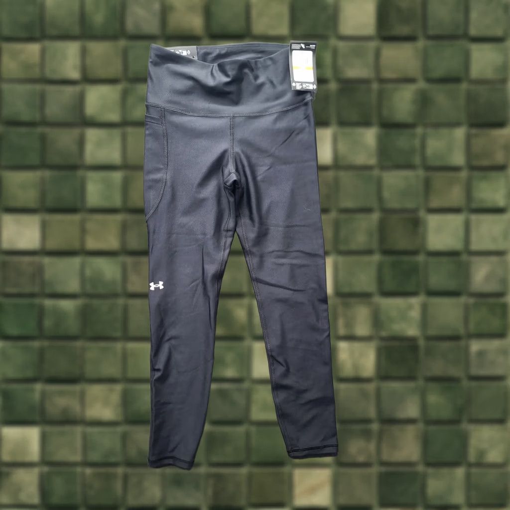 Under Armour Under Armour Leggings Womens S Tech Compression Fit Hi Ankle Athleisure Size 28" / US 6 / IT 42 - 1 Thumbnail