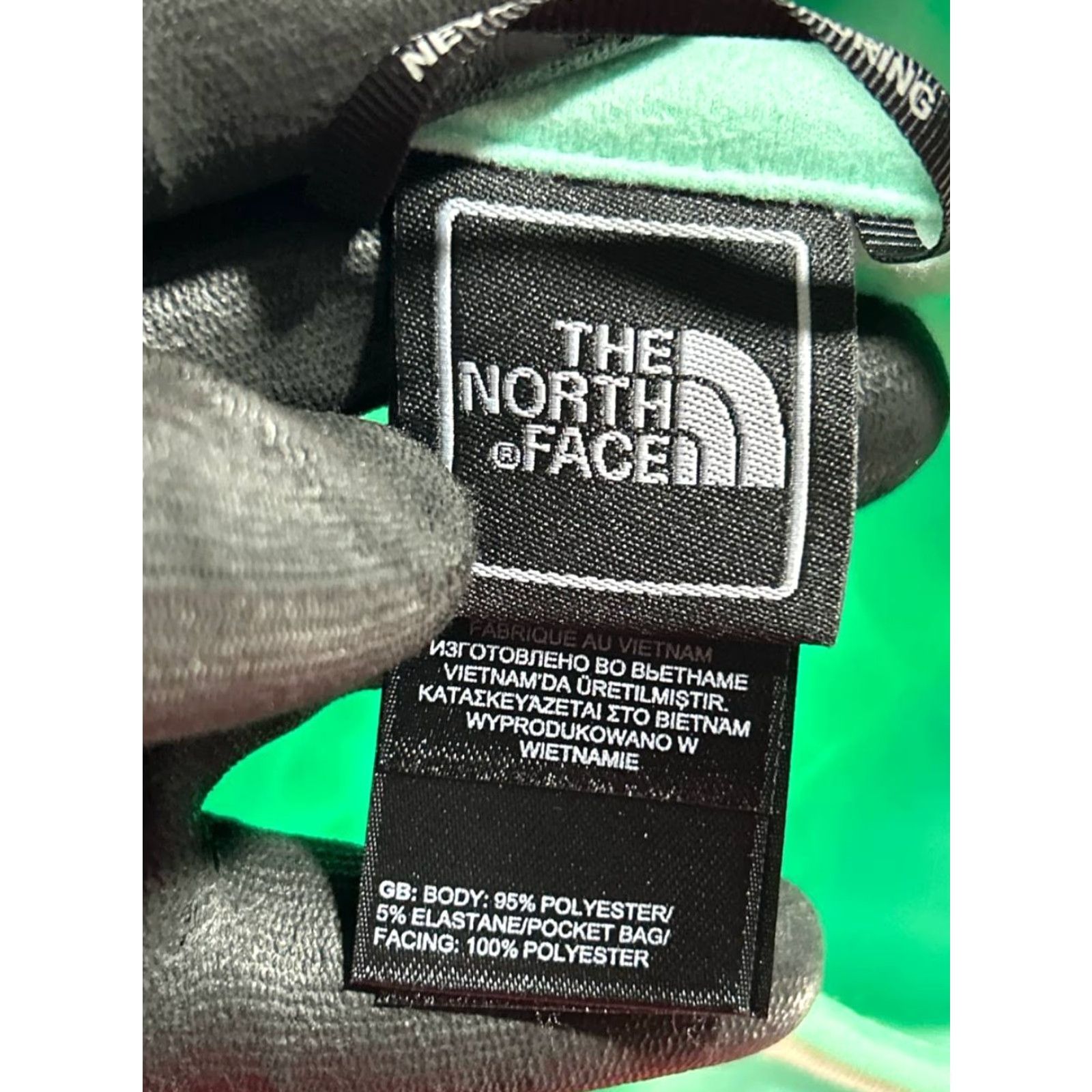 The North Face The North Face Jacket Womens Small Beige Logo Full Zip Raglan Mock Neck Size XS / US 0-2 / IT 36-38 - 6 Thumbnail