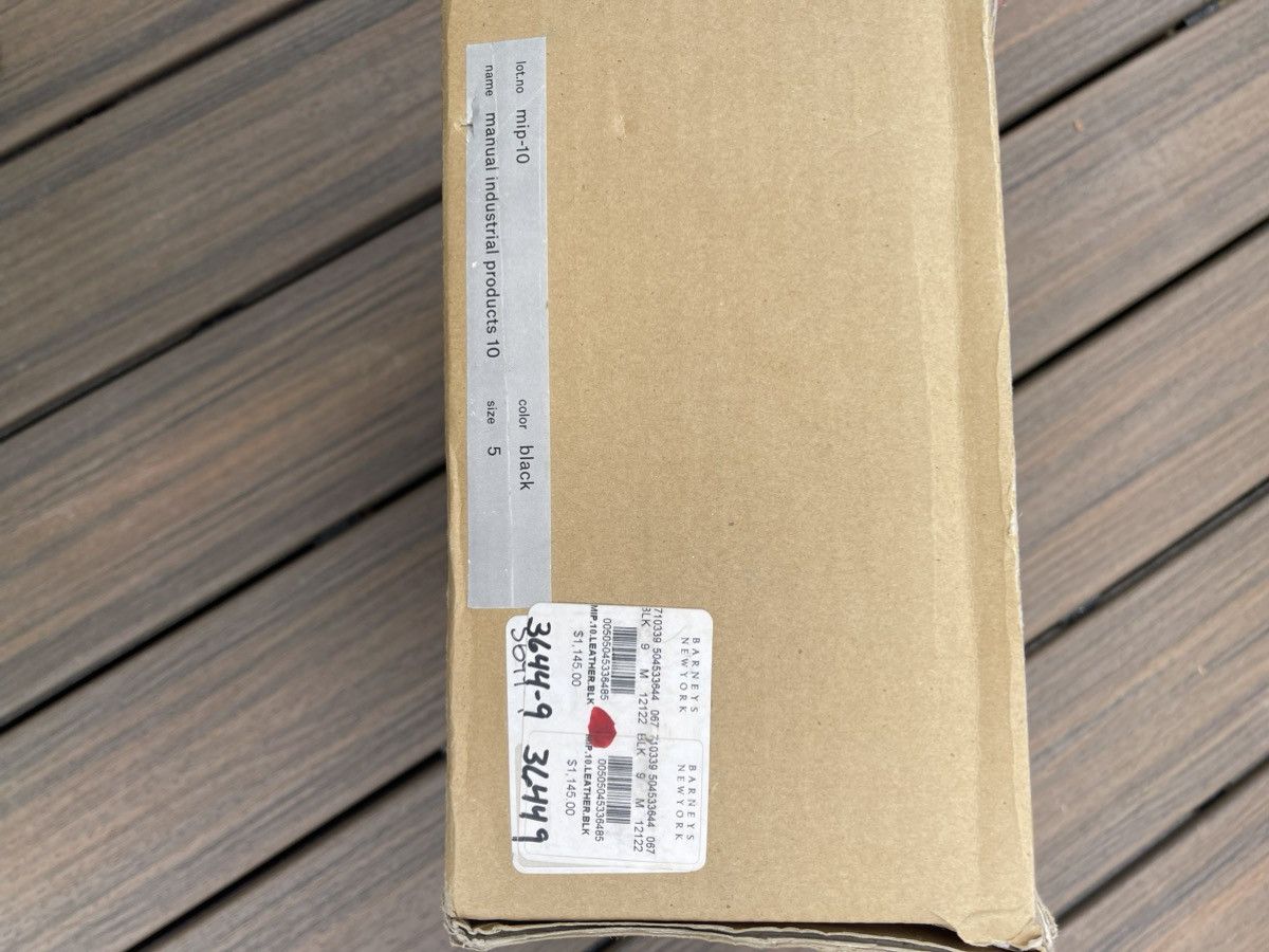 Hender Scheme Hender Scheme MIP - 10 Jordan 4 silhouette sz 9 Size US 9 / EU 42 - 13 Thumbnail
