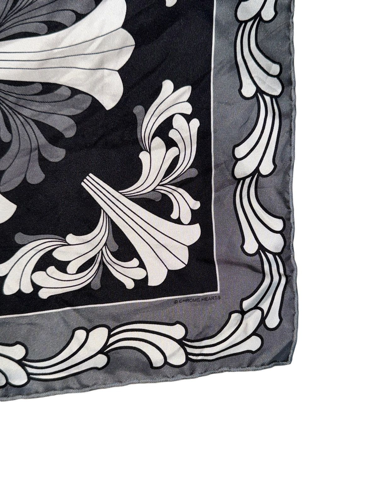 Chrome Hearts Chrome Hearts LARGE SILK SCARF Size ONE SIZE - 2 Thumbnail