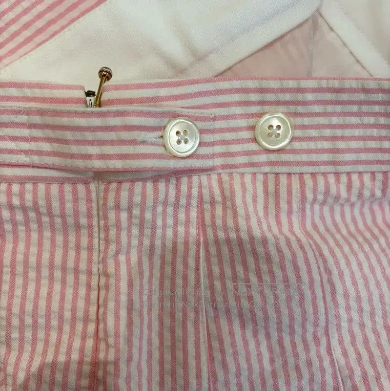 Thom Browne Thom Browne Pink Pleated Cotton Skirt . Size 23" - 6 Thumbnail