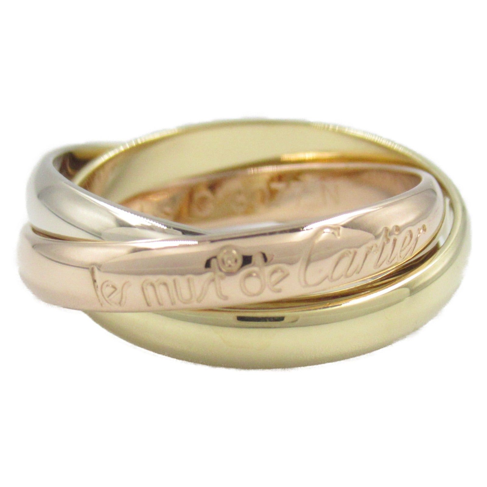 Cartier CARTIER RING LOVE TRINITY JUSTE UN CLOU GOLD SILVER