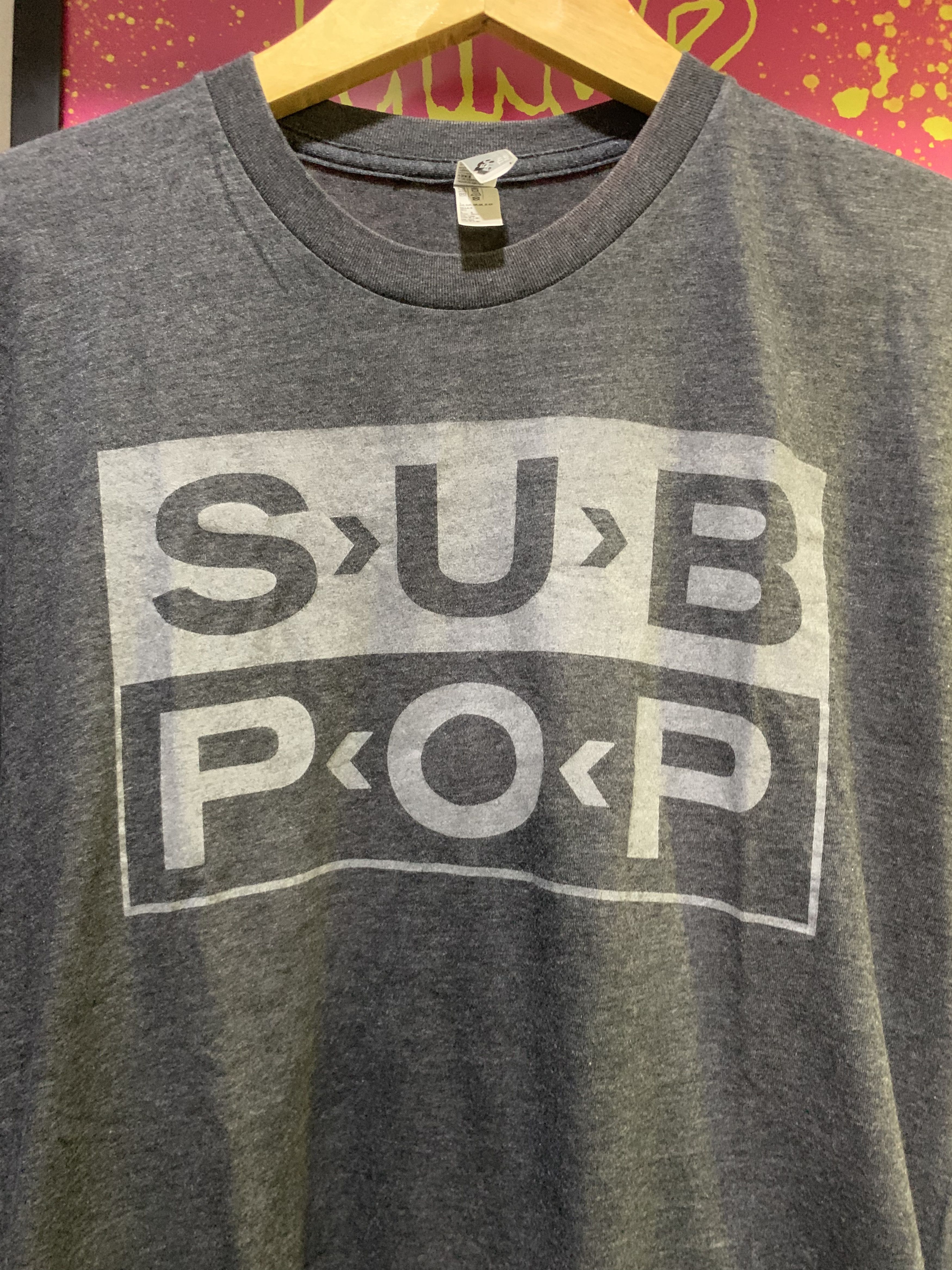 Band Tees Vintage SUB POP “Logo” Band Record tee Size US L / EU 52-54 / 3 - 2 Thumbnail
