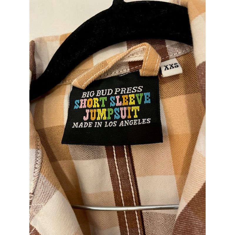 Big Bud Press Big Bud Press - 70s style gingham mini jumpsuit— size XXS Size 25" / US 0 / IT 36 - 5 Thumbnail