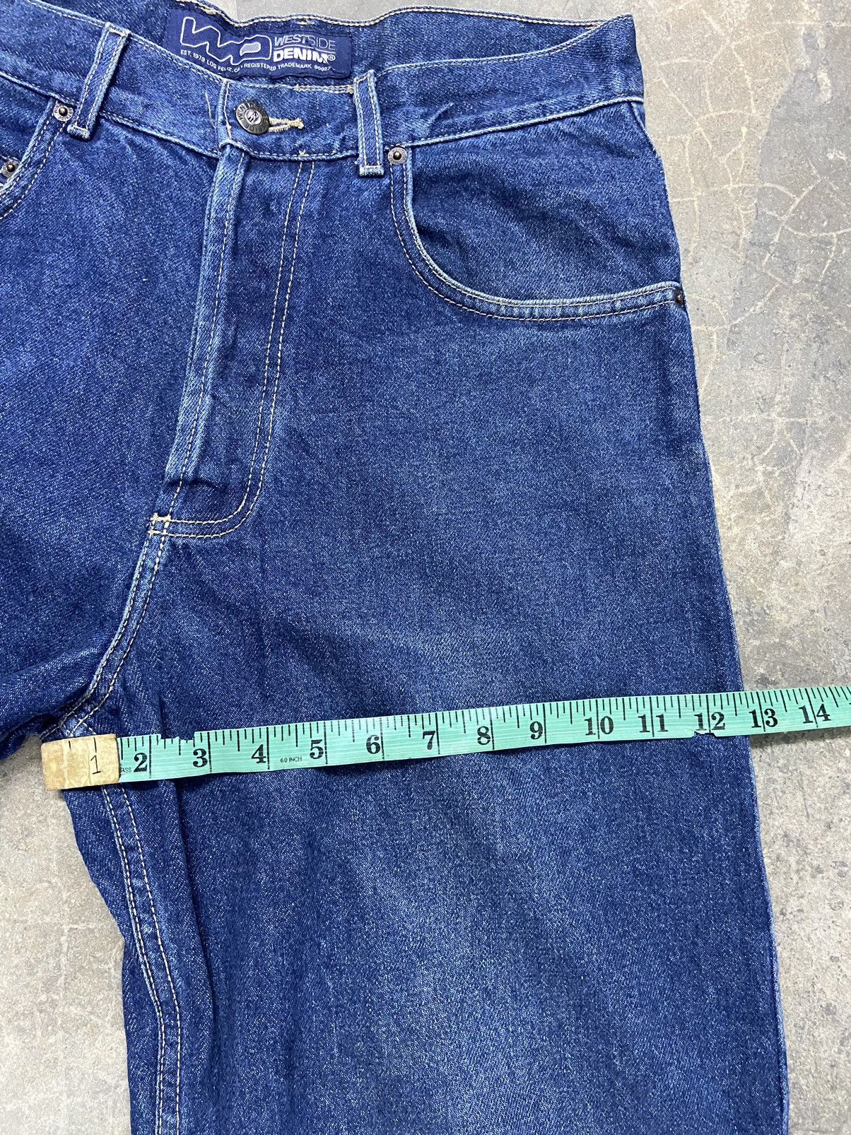 JNCO 🔥 Baggy🔥Vintage Westside Denim jeans baggy street wear Size US 31 - 17 Thumbnail